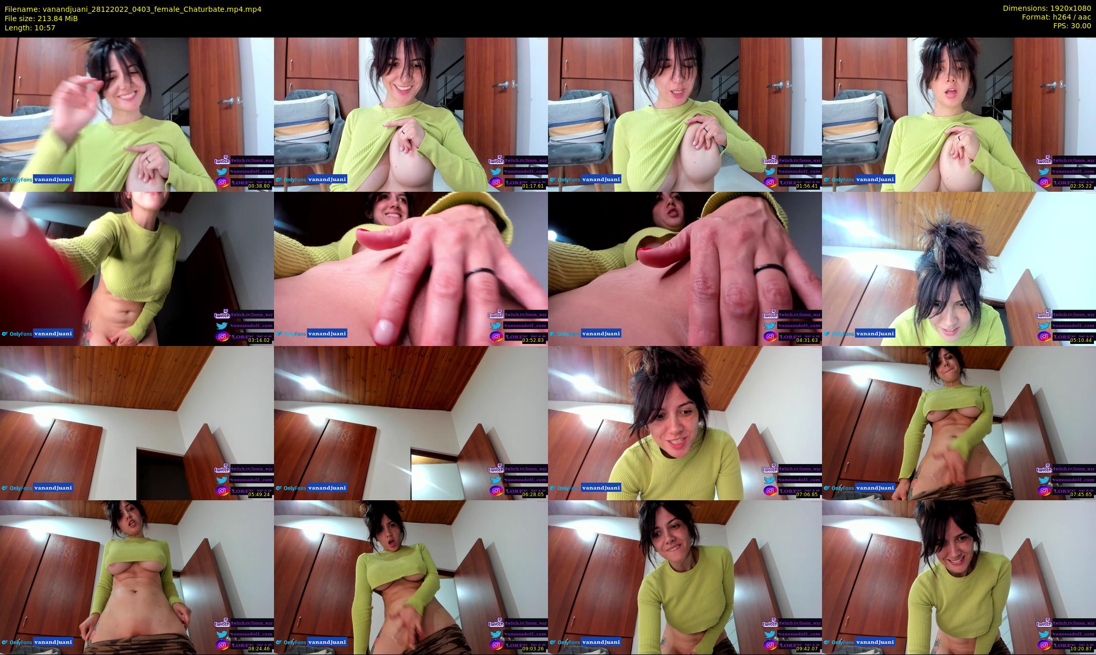 vanandjuani — 11 minute Chaturbate female cam show recording, 1080p, Dec 28, 2022