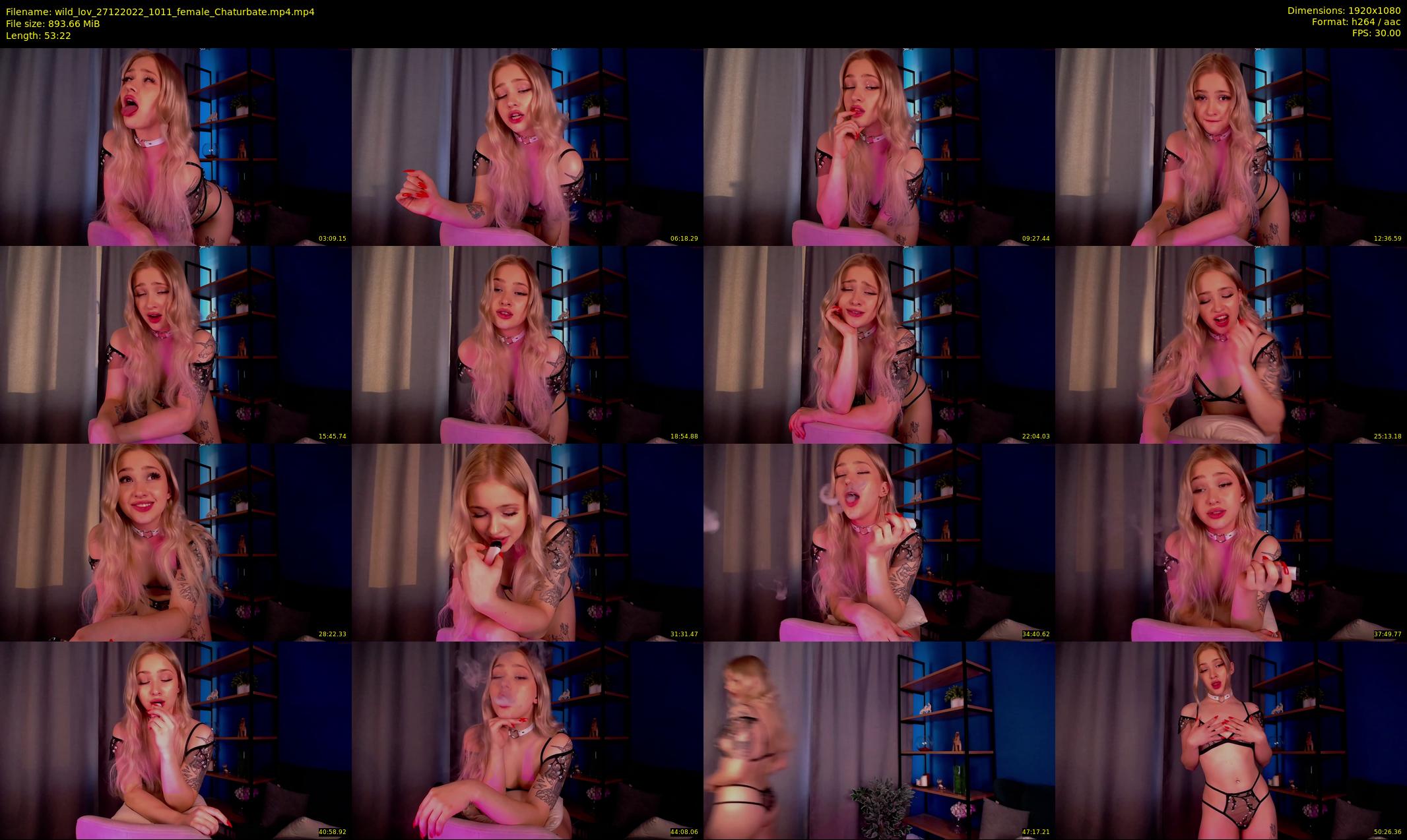 wild_lov — 54 minute Chaturbate female cam show recording, 1080p, Dec 27, 2022