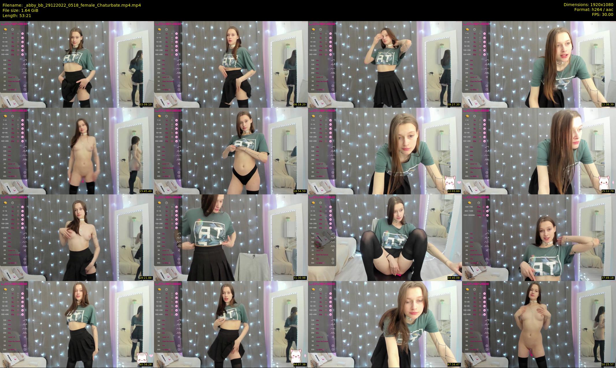 _abby_bb — 54 minute Chaturbate female cam show recording, 1080p, Dec 29, 2022