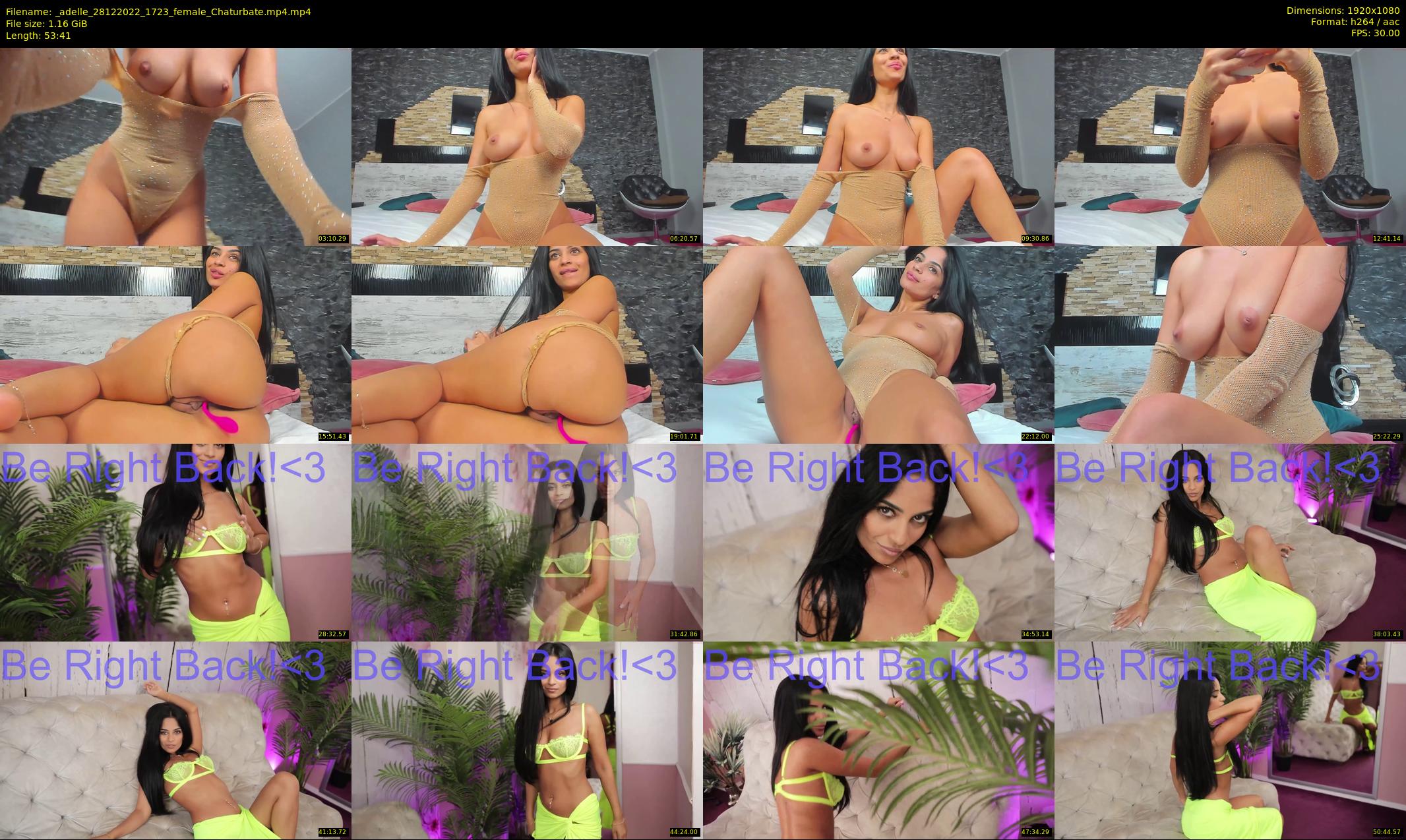 _adelle — 54 minute Chaturbate female cam show recording, 1080p, Dec 28, 2022