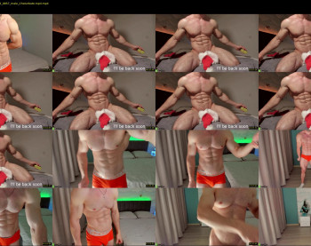 adam_muscle_ — 58 minute Chaturbate male cam show recording, 1080p, Dec 28, 2022