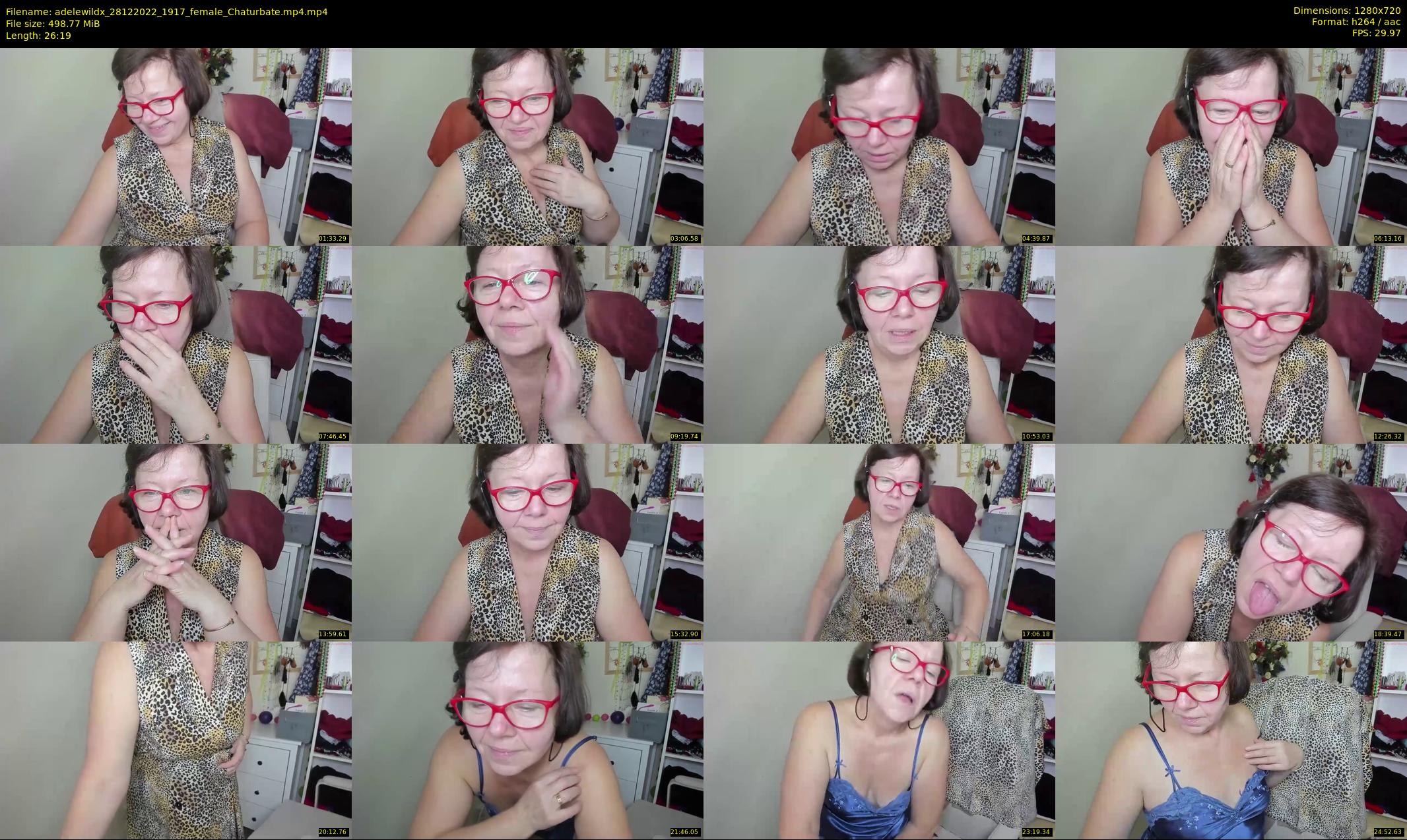 adelewildx — 27 minute Chaturbate female cam show recording, 720p, Dec 28, 2022