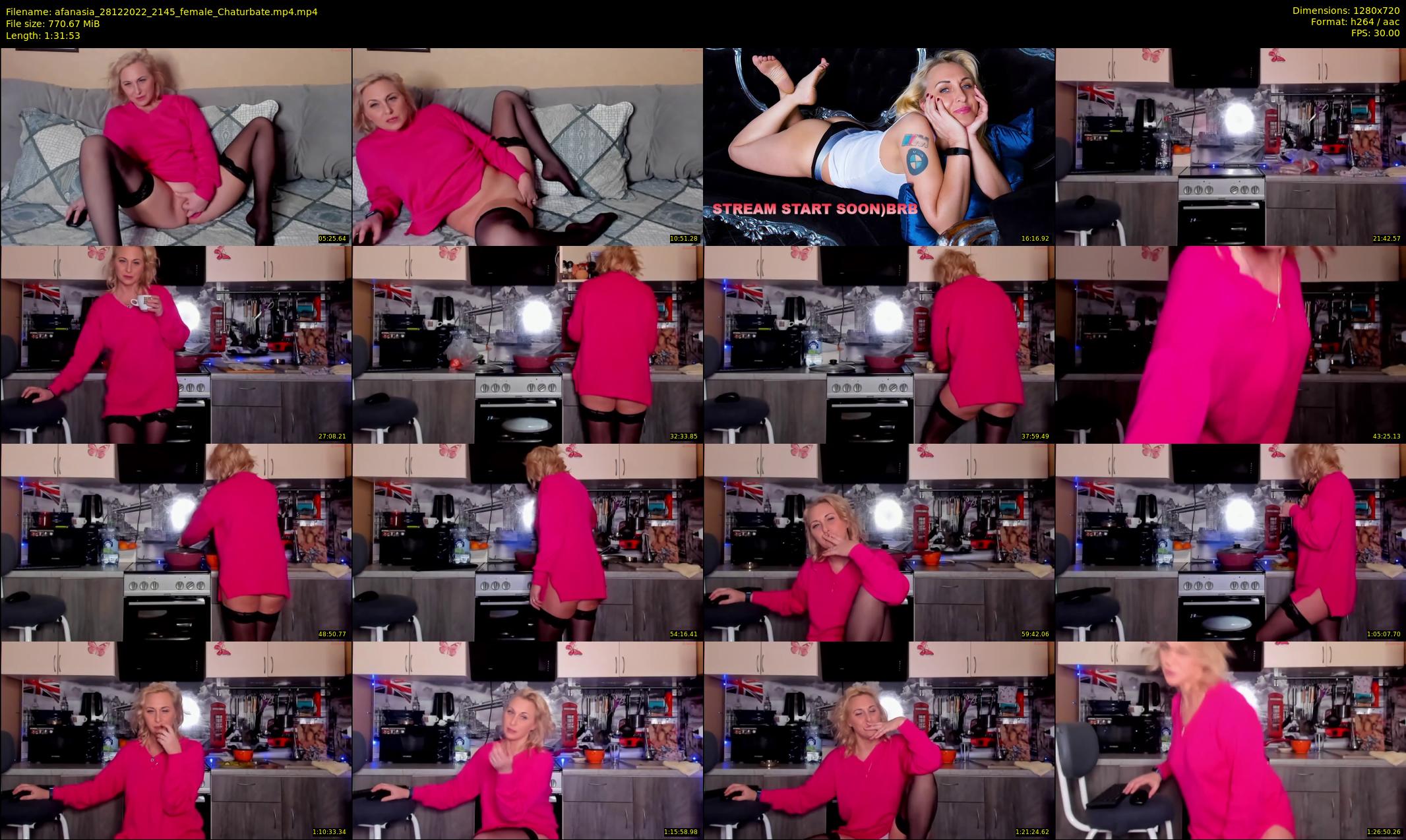 afanasia — 92 minute Chaturbate female cam show recording, 720p, Dec 28, 2022