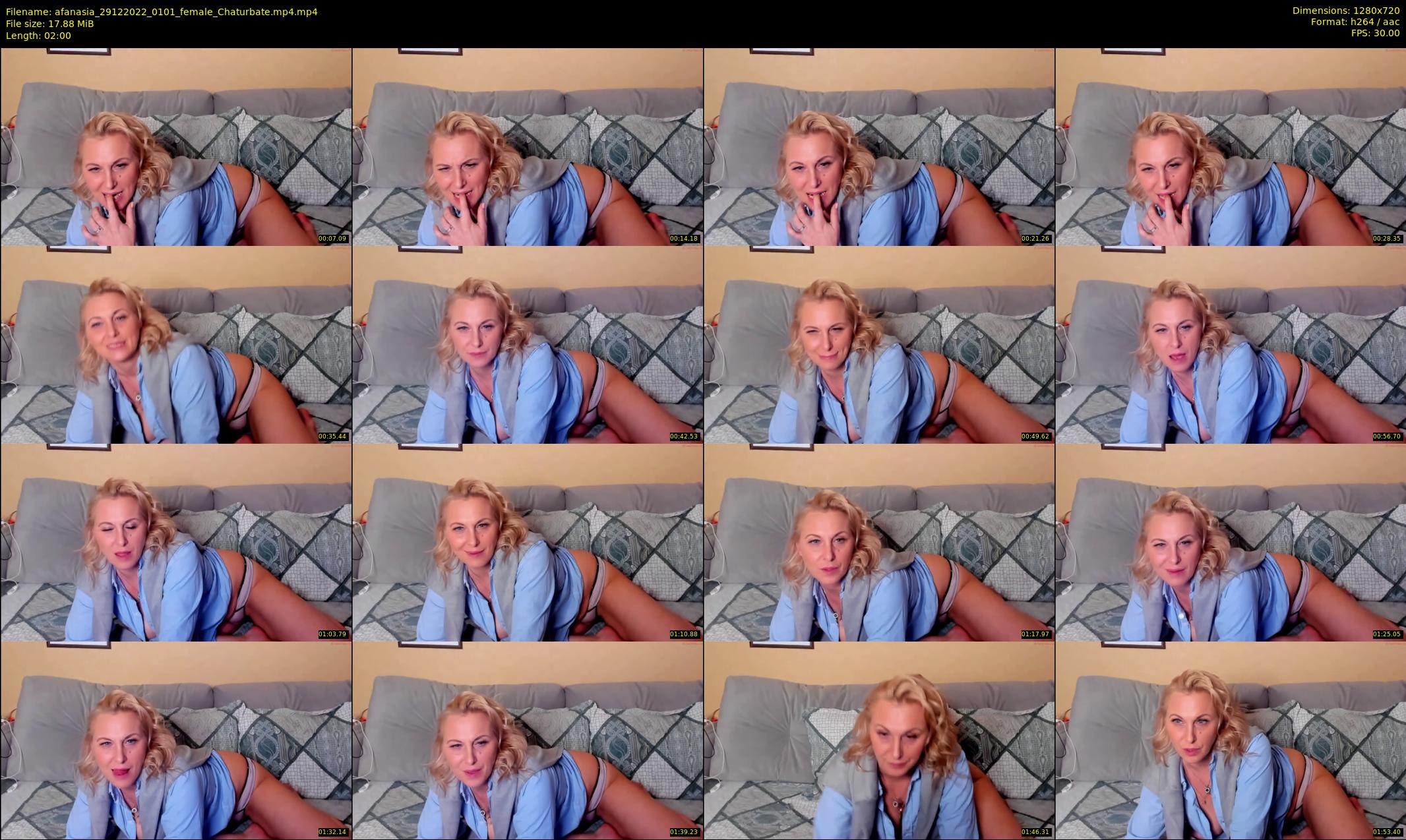 afanasia — 2 minute Chaturbate female cam show recording, 720p, Dec 29, 2022