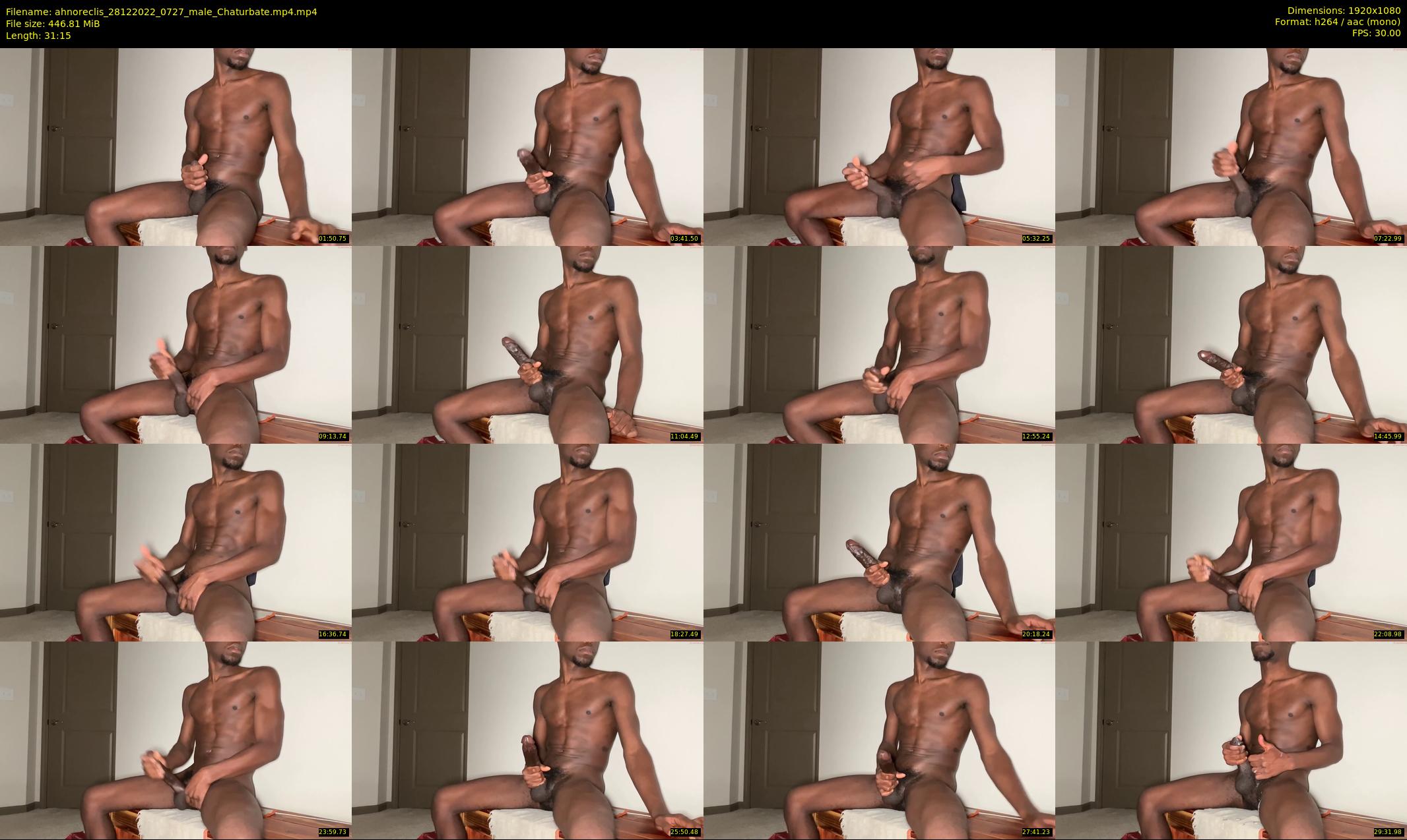 ahnoreclis — 32 minute Chaturbate male cam show recording, 1080p, Dec 28, 2022
