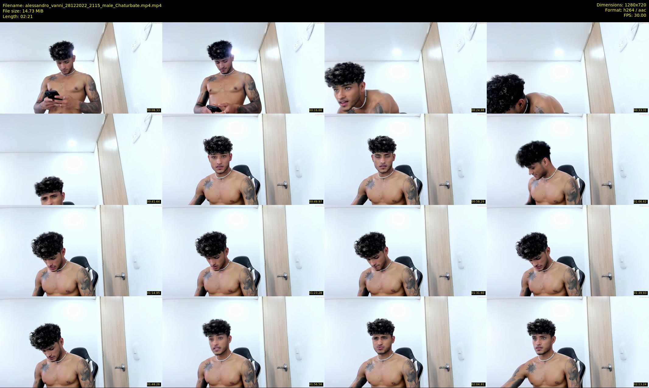 alessandro_vanni — 3 minute Chaturbate male cam show recording, 720p, Dec 28, 2022