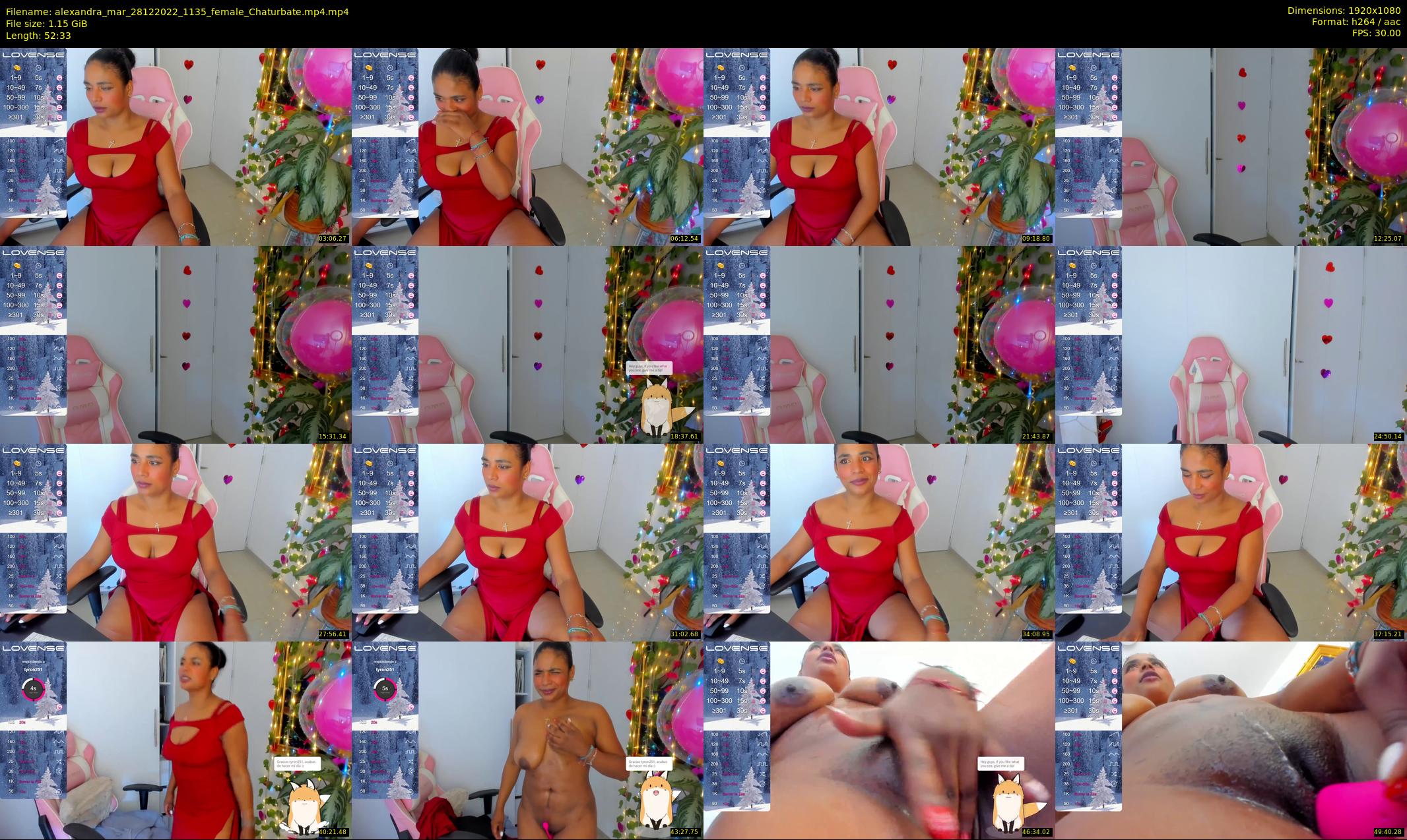 alexandra_mar — 53 minute Chaturbate female cam show recording, 1080p, Dec 28, 2022