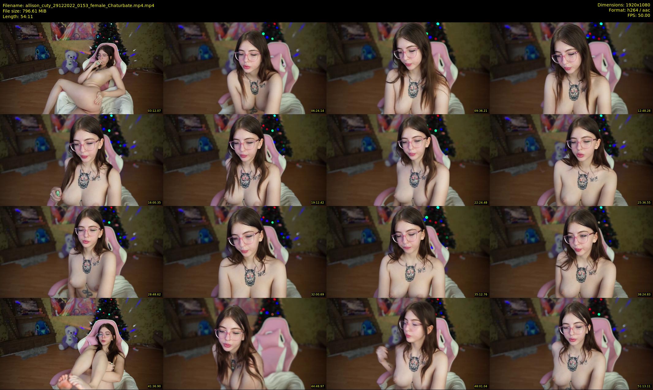 allison_cuty — 55 minute Chaturbate female cam show recording, 1080p, Dec 29, 2022