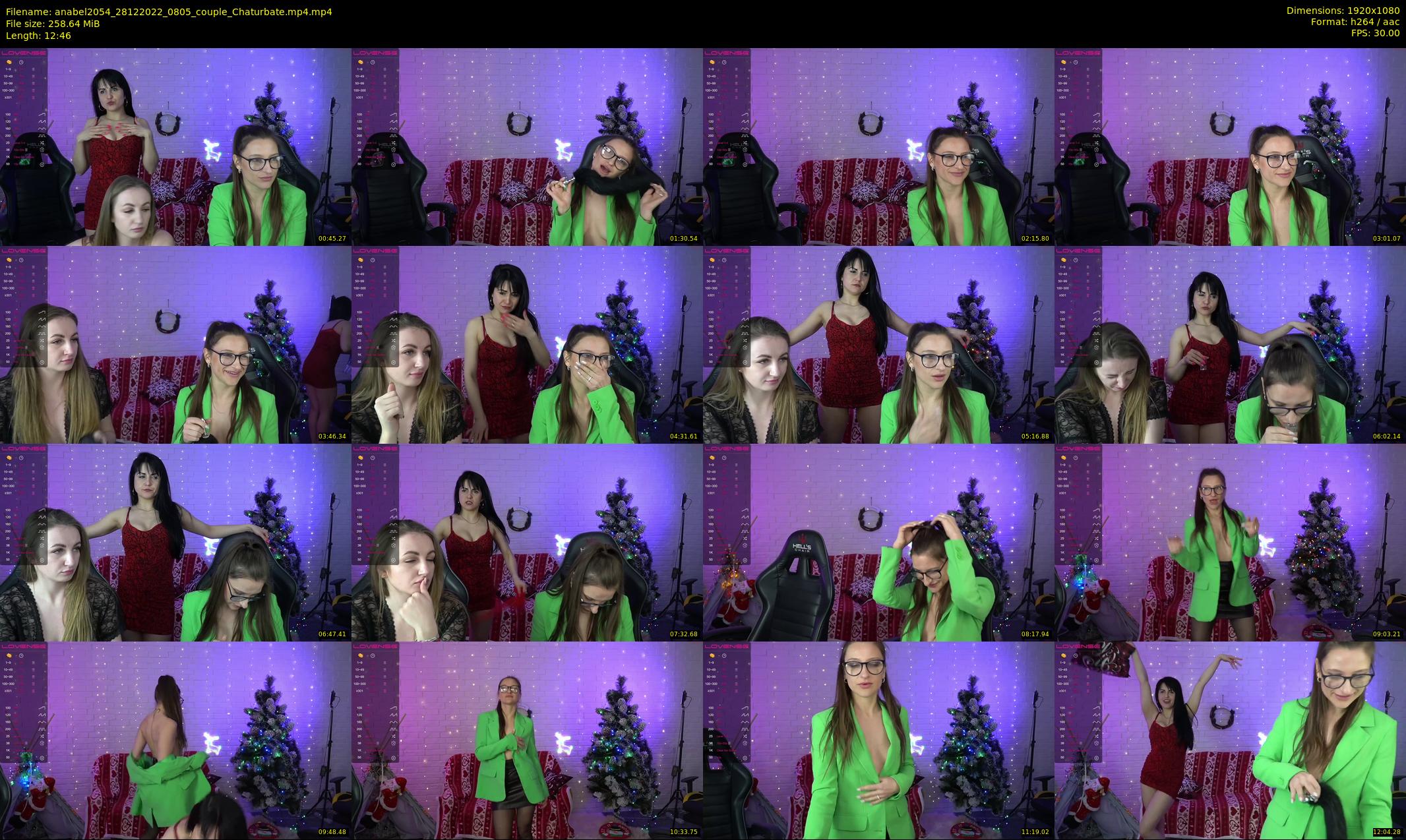 anabel2054 — 13 minute Chaturbate female cam show recording, 1080p, Dec 28, 2022