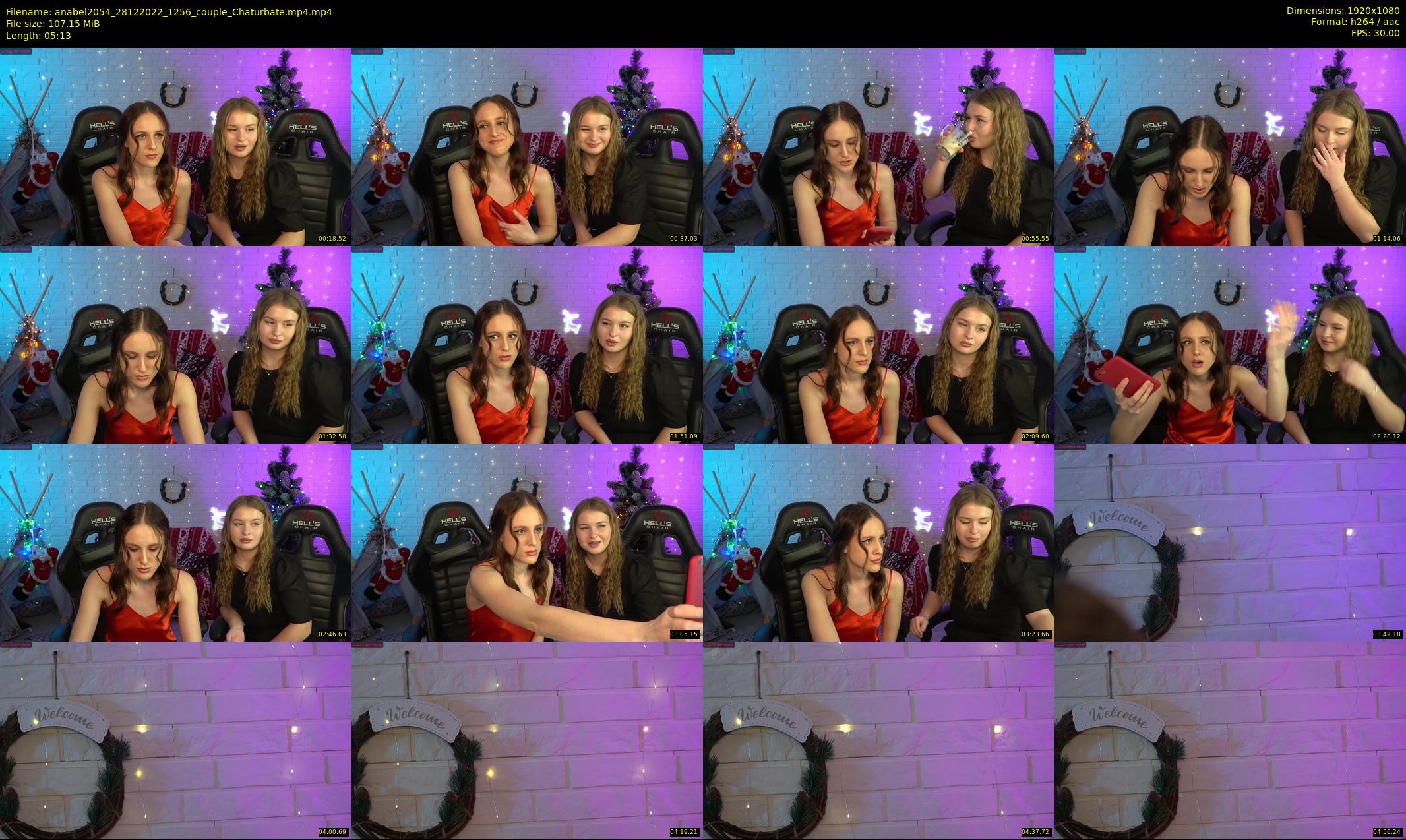anabel2054 — 6 minute Chaturbate female cam show recording, 1080p, Dec 28, 2022