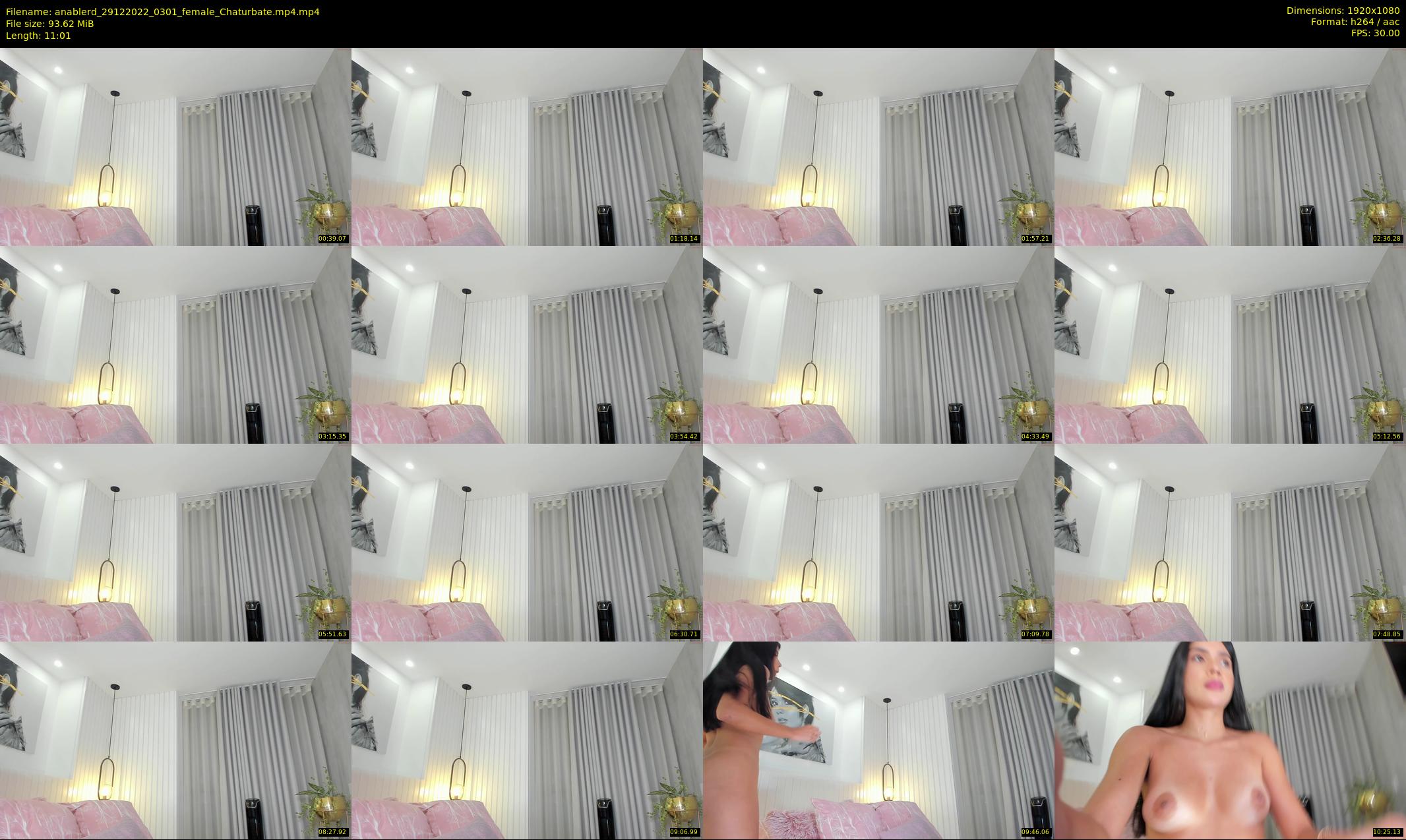 anablerd — 12 minute Chaturbate female cam show recording, 1080p, Dec 29, 2022