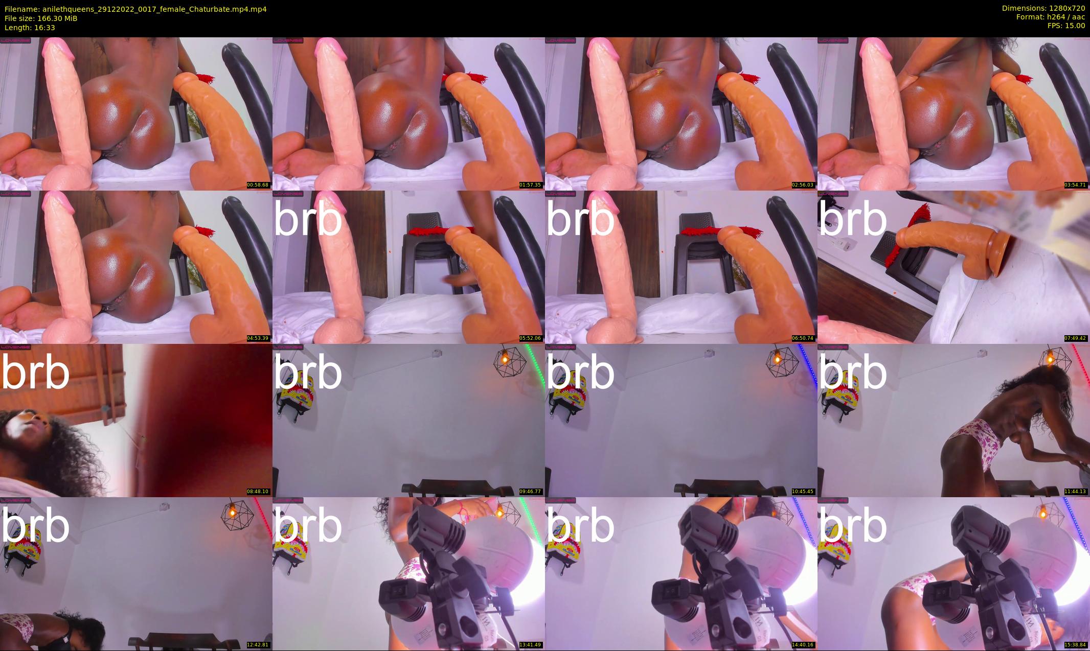 anilethqueens — 17 minute Chaturbate female cam show recording, 720p, Dec 29, 2022