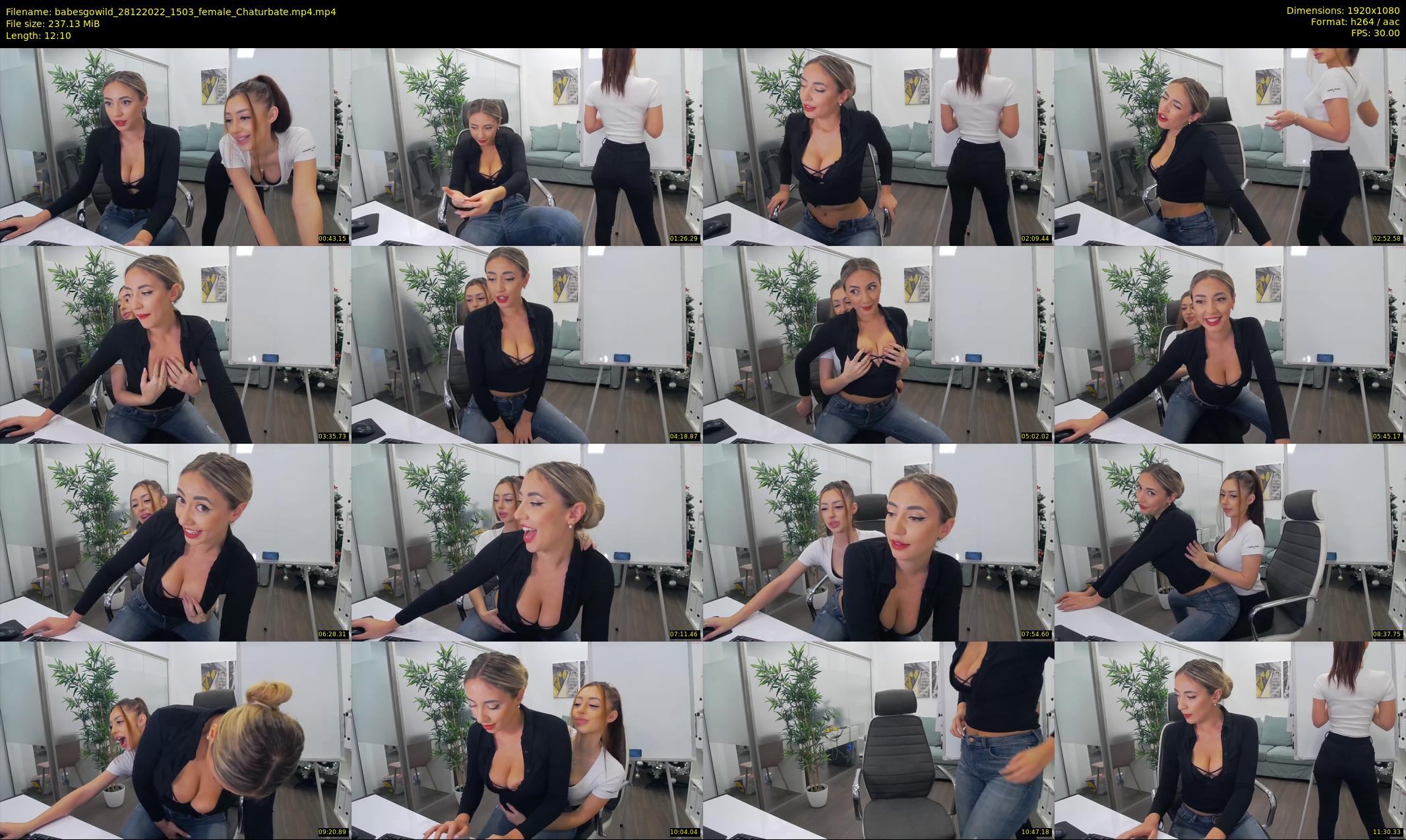 babesgowild — 13 minute Chaturbate couple cam show recording, 1080p, Dec 28, 2022