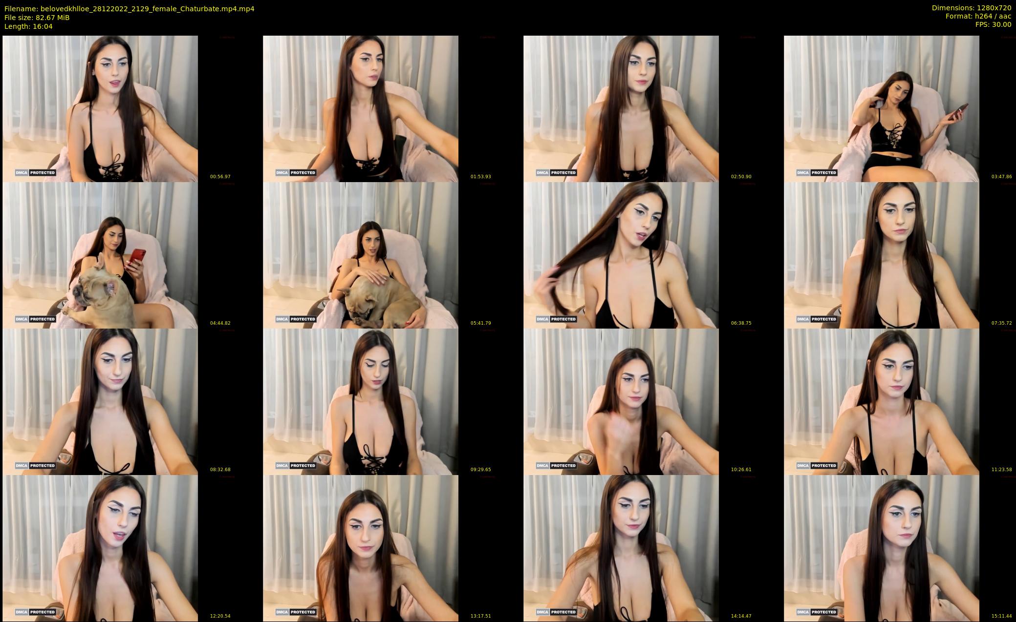 belovedkhlloe — 17 minute Chaturbate female cam show recording, 720p, Dec 28, 2022