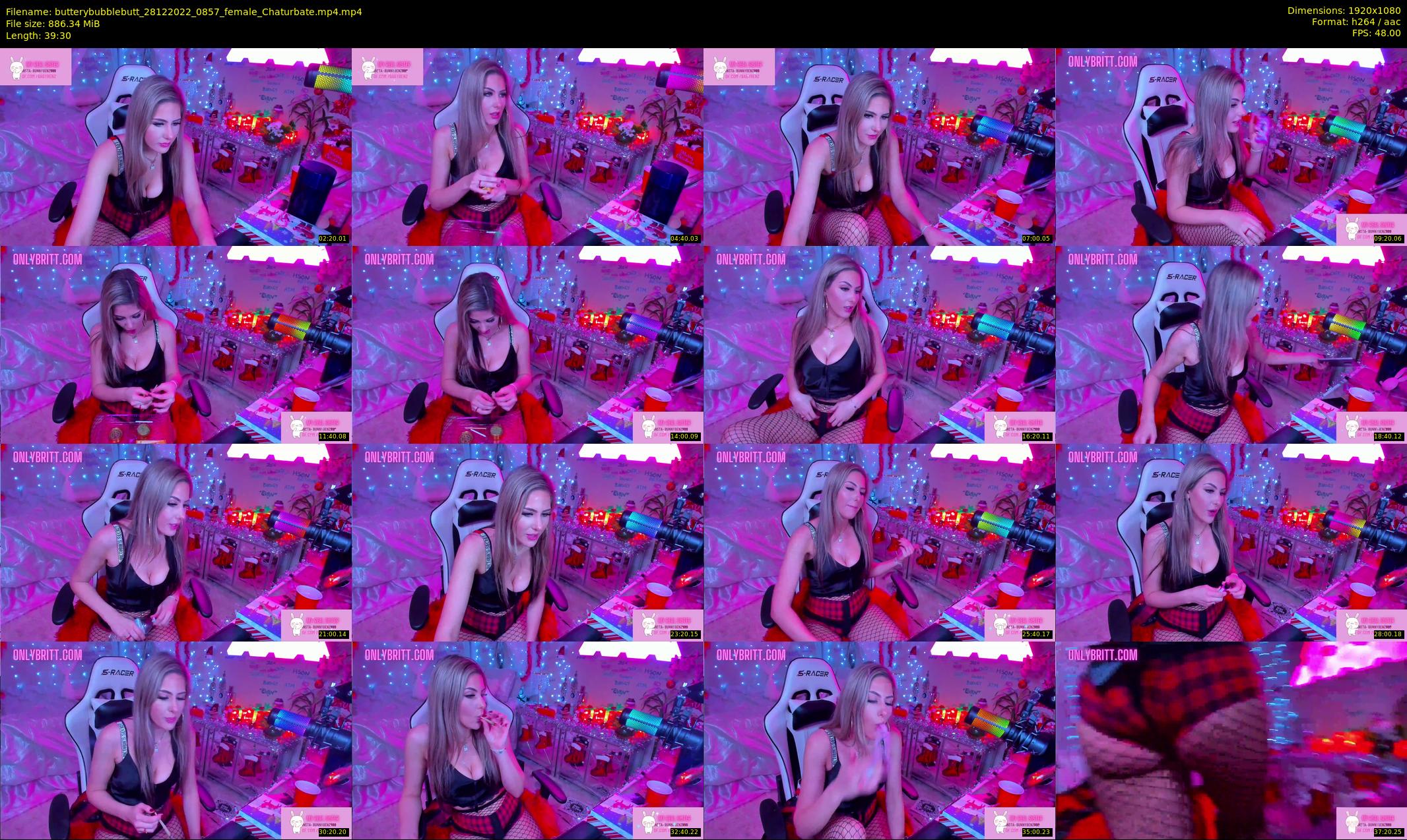 butterybubblebutt — 40 minute Chaturbate couple cam show recording, 1080p, Dec 28, 2022