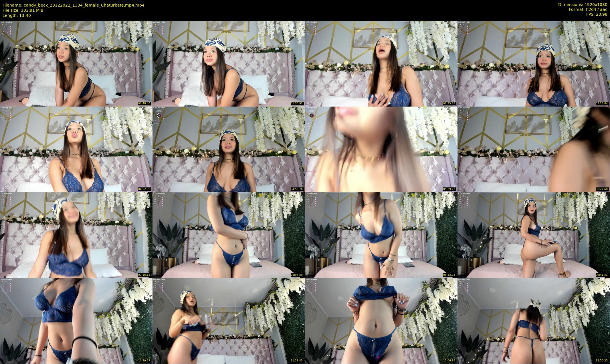 candy_beck — 14 minute Chaturbate female cam show recording, 1080p, Dec 28, 2022