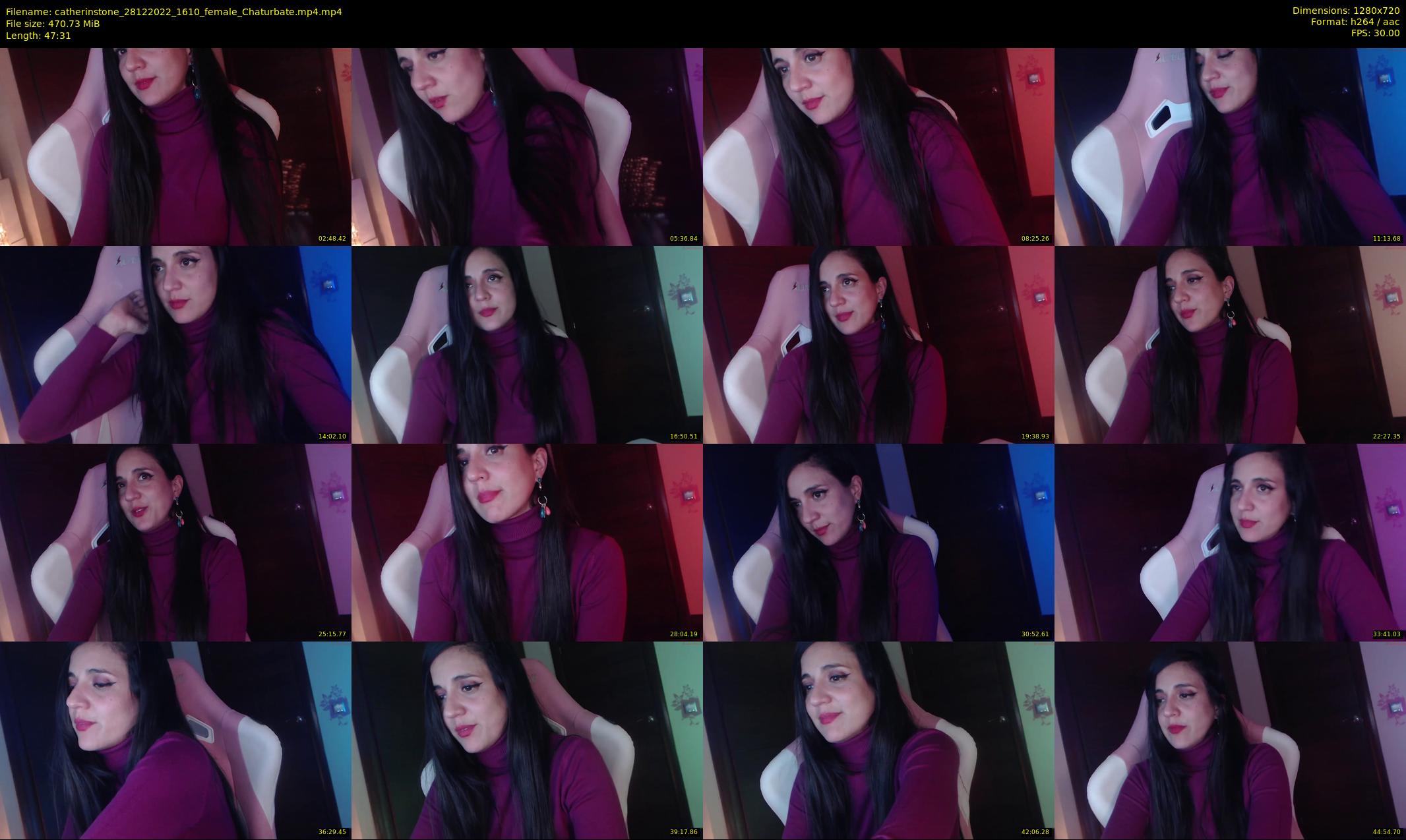 catherinstone — 48 minute Chaturbate female cam show recording, 720p, Dec 28, 2022
