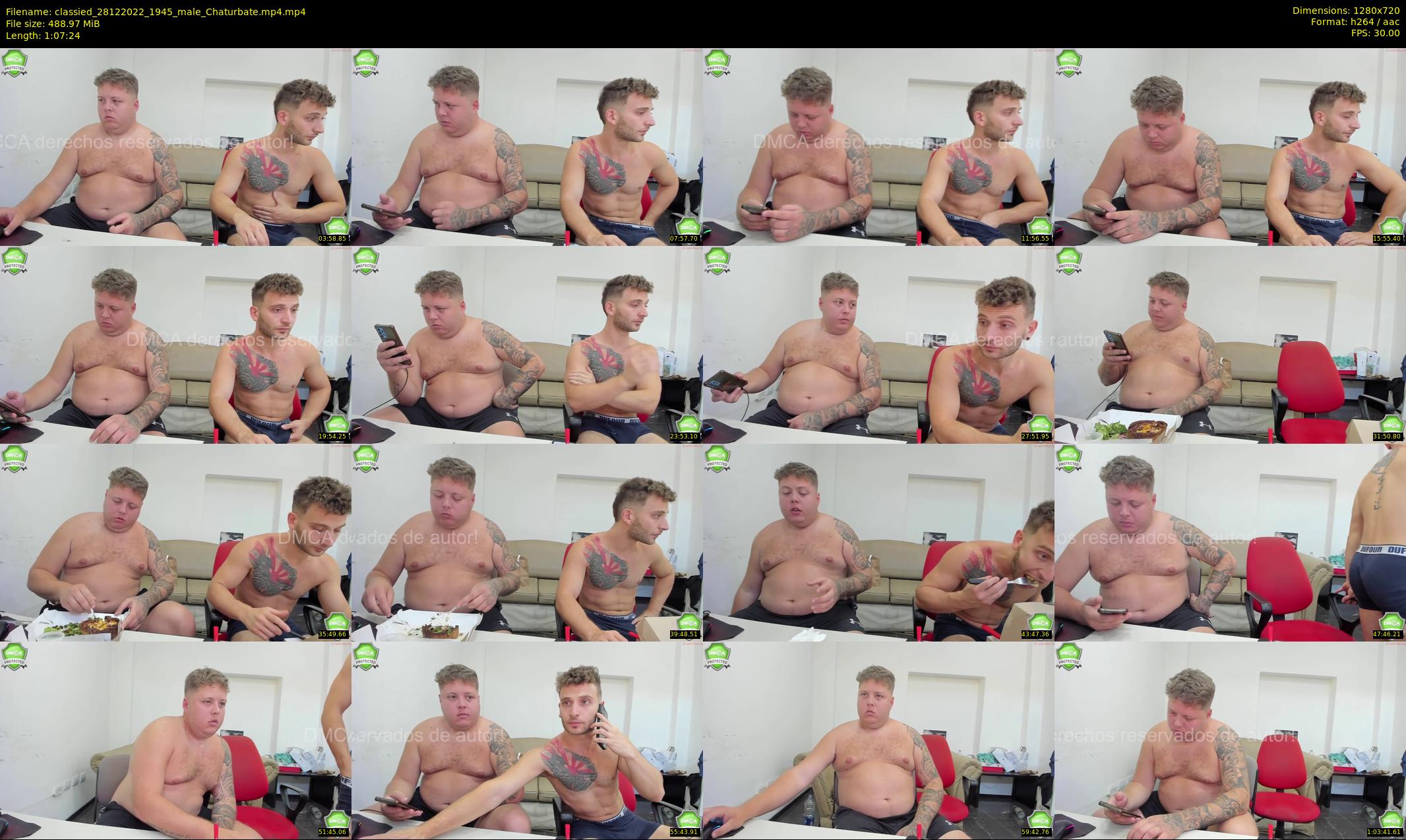 classied — 68 minute Chaturbate male cam show recording, 720p, Dec 28, 2022