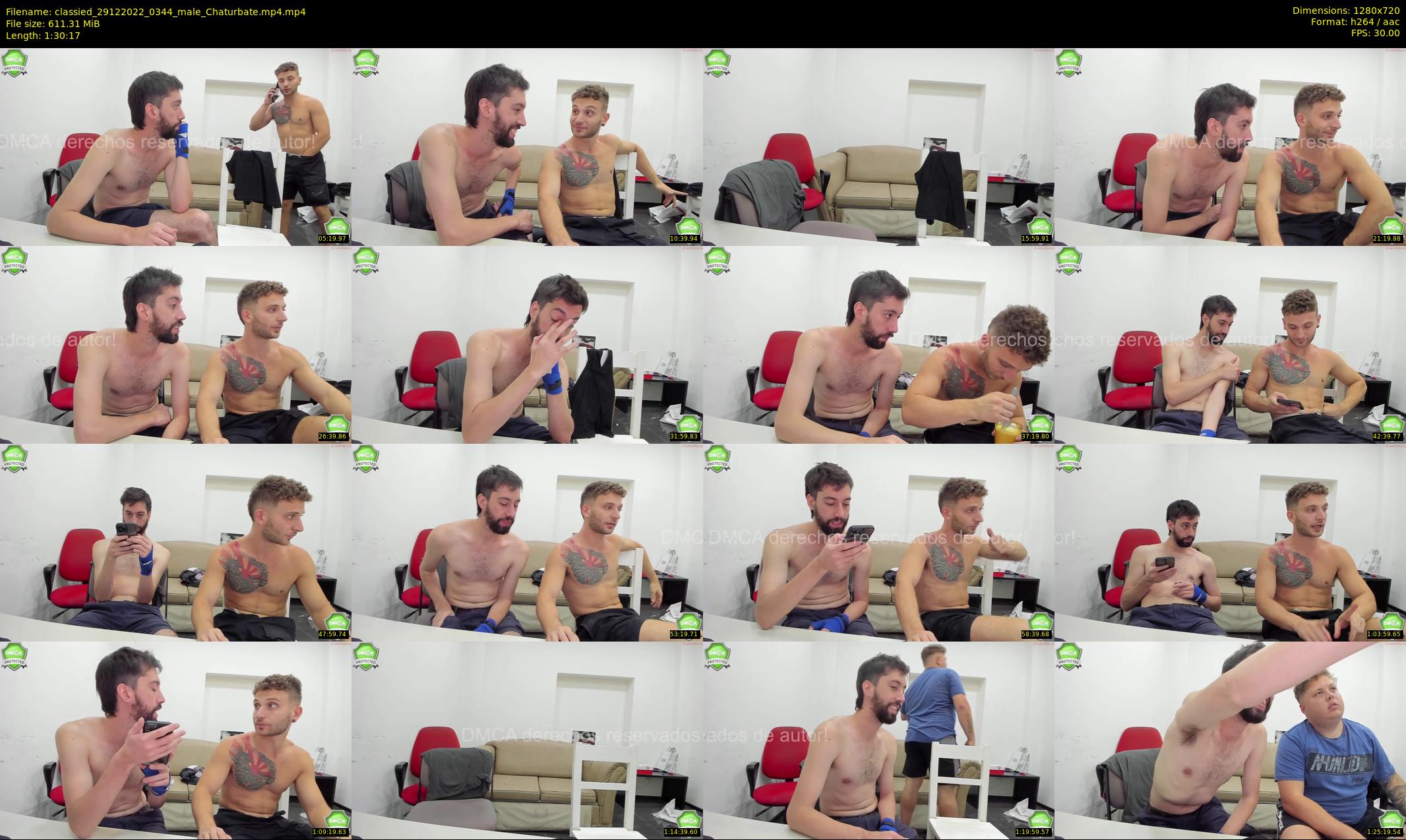 classied — 91 minute Chaturbate male cam show recording, 720p, Dec 29, 2022