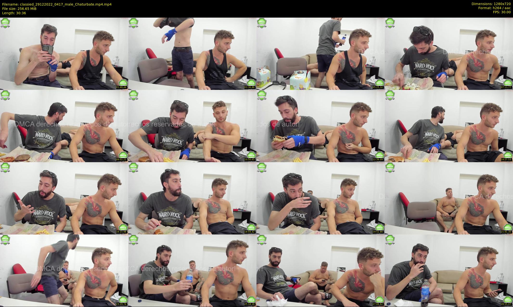classied — 31 minute Chaturbate male cam show recording, 720p, Dec 29, 2022