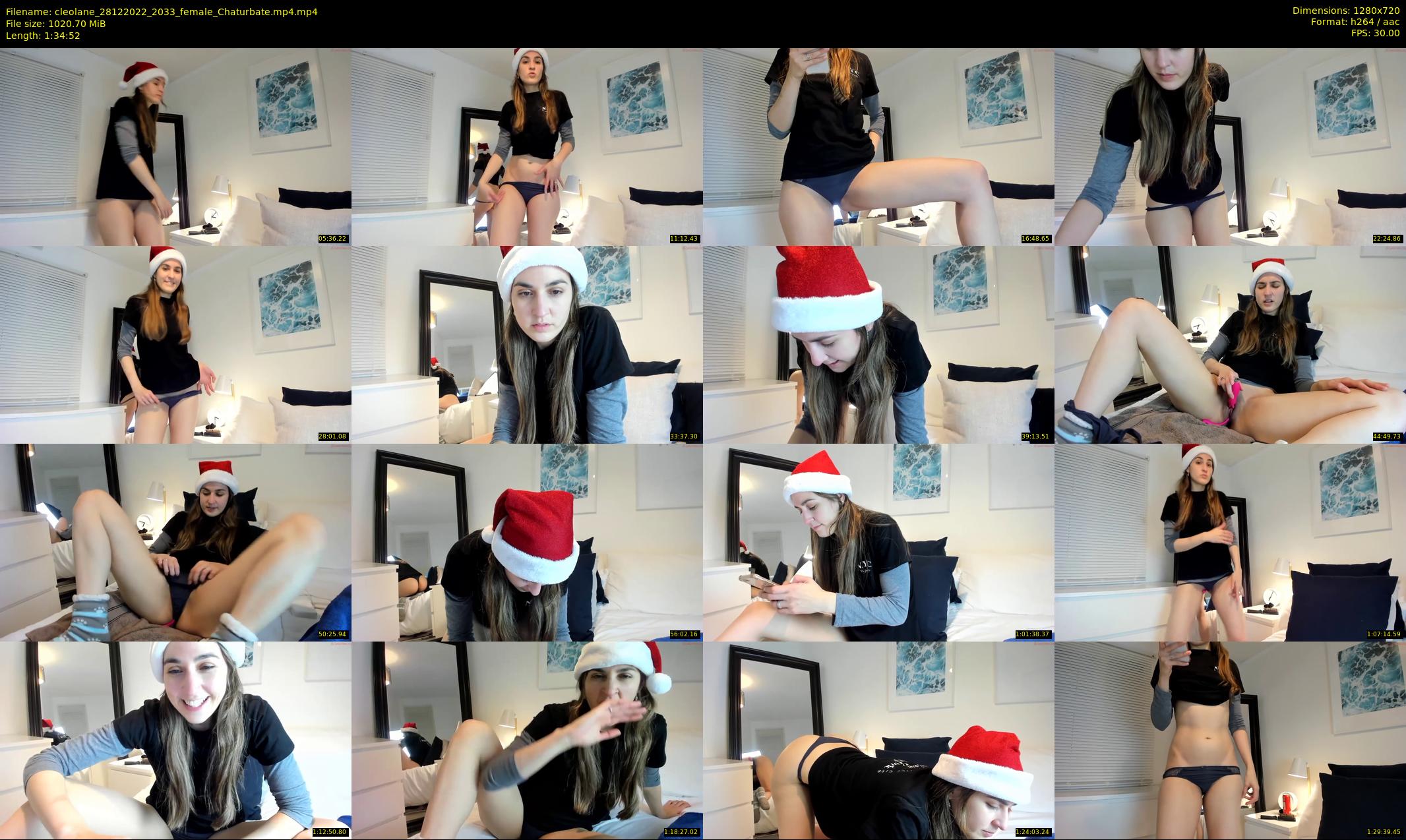 cleolane — 95 minute Chaturbate female cam show recording, 720p, Dec 28, 2022