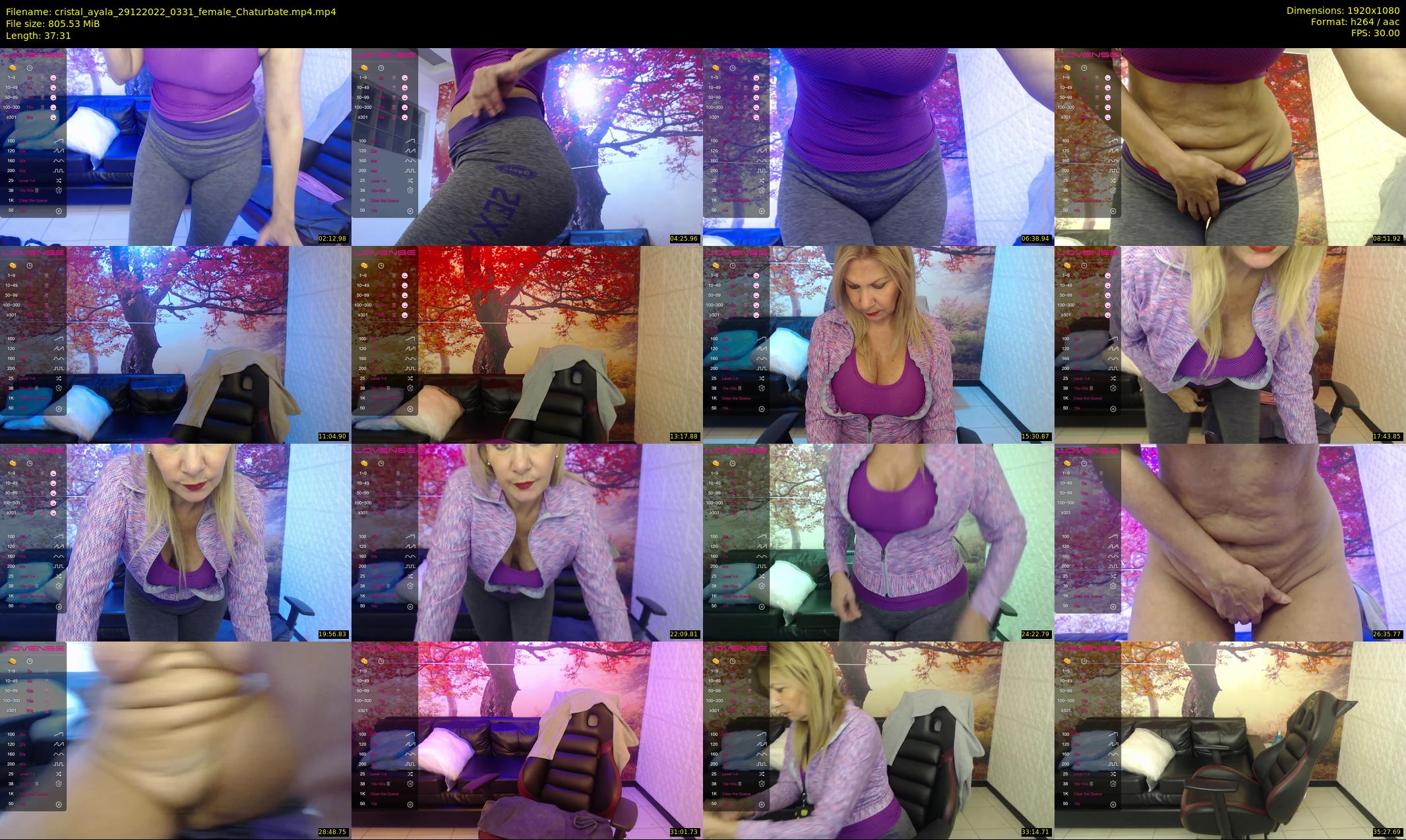 cristal_ayala — 38 minute Chaturbate female cam show recording, 1080p, Dec 29, 2022