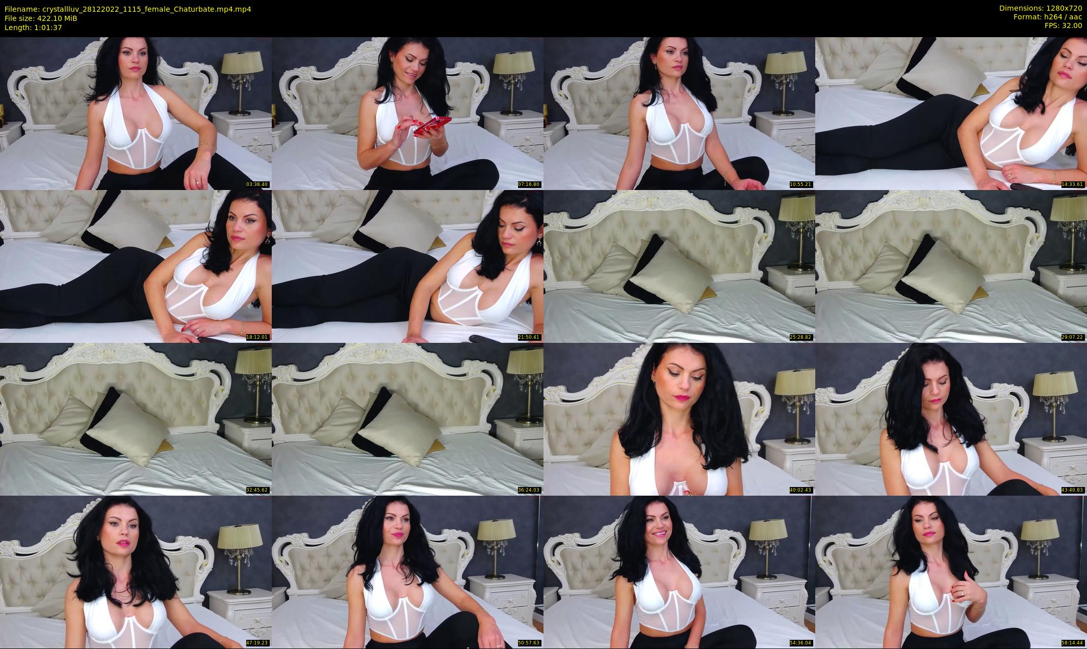 crystallluv — 62 minute Chaturbate female cam show recording, 720p, Dec 28, 2022