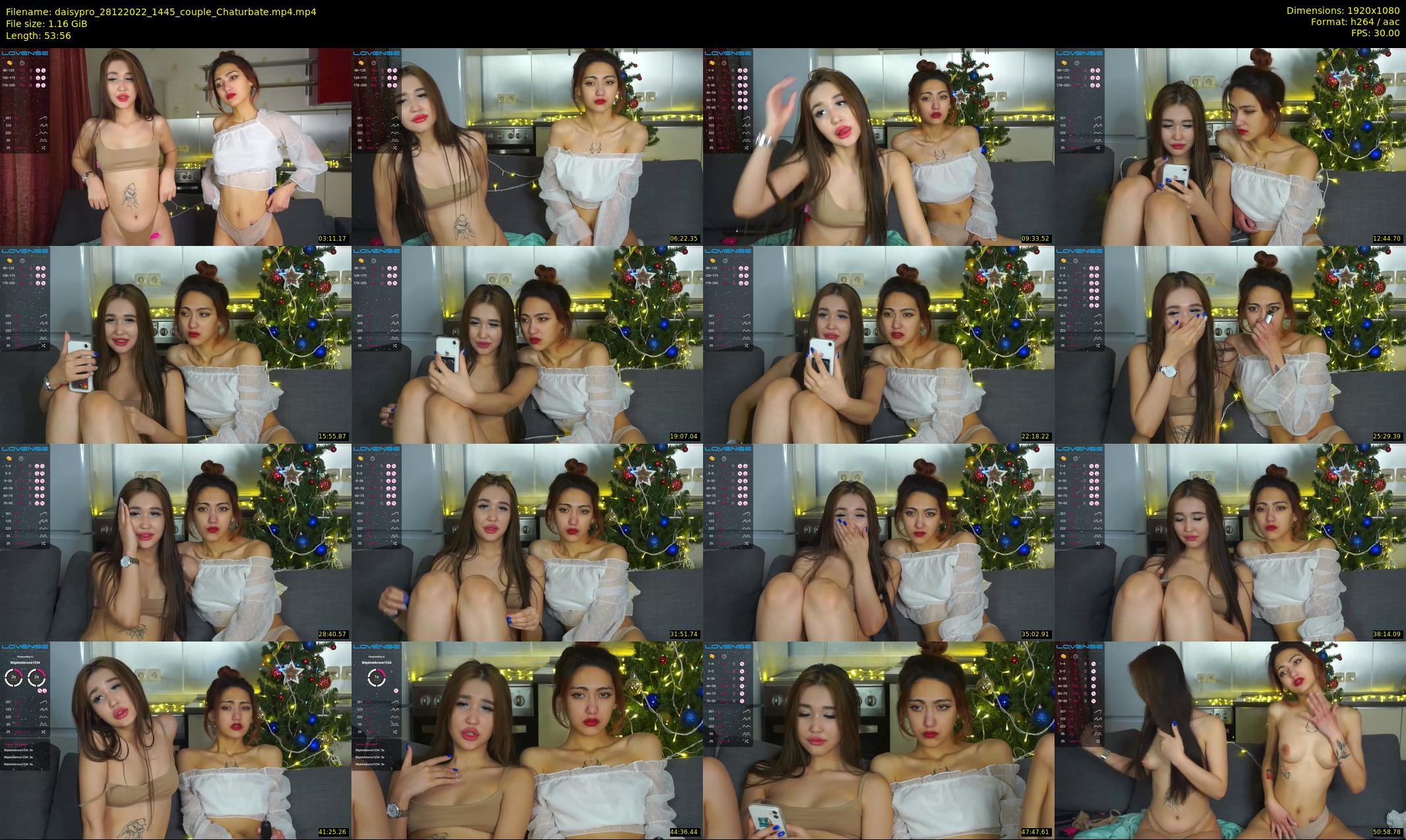 daisypro — 54 minute Chaturbate couple cam show recording, 1080p, Dec 28, 2022