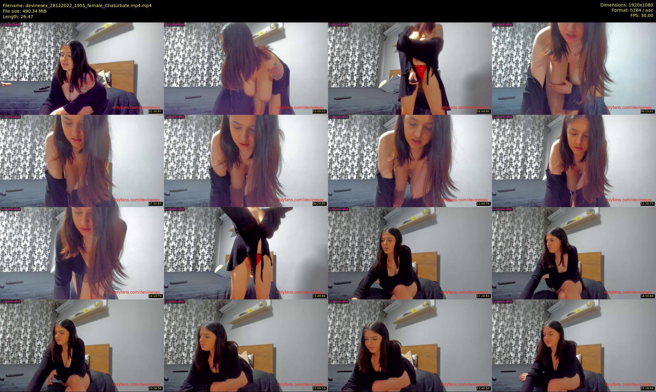 devinesex — 27 minute Chaturbate female cam show recording, 1080p, Dec 28, 2022