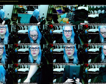 doomednympho — 18 minute Chaturbate female cam show recording, 720p, Dec 29, 2022