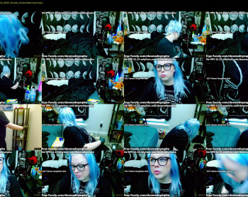 doomednympho — 55 minute Chaturbate female cam show recording, 720p, Dec 29, 2022