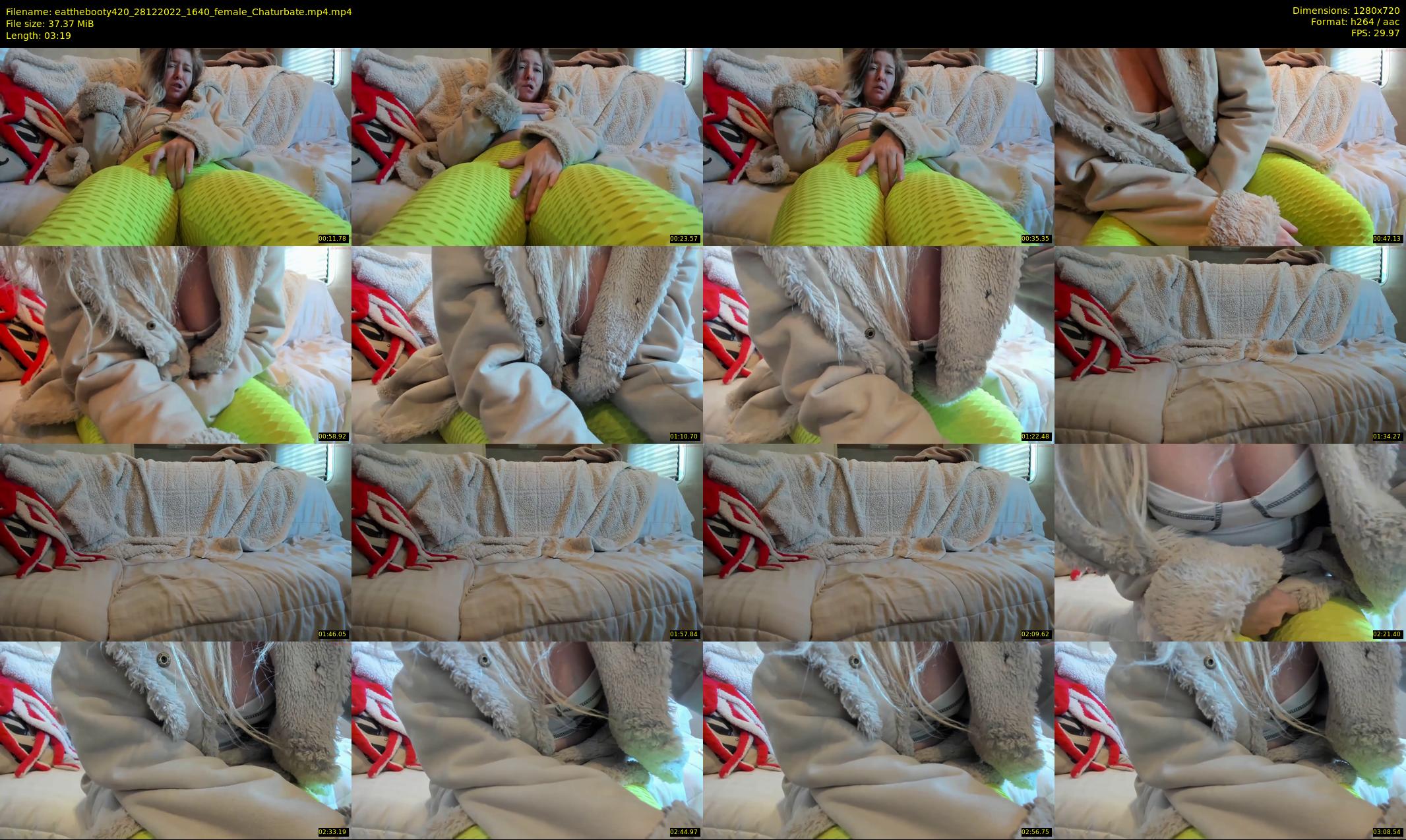 eatthebooty420 — 4 minute Chaturbate female cam show recording, 720p, Dec 28, 2022