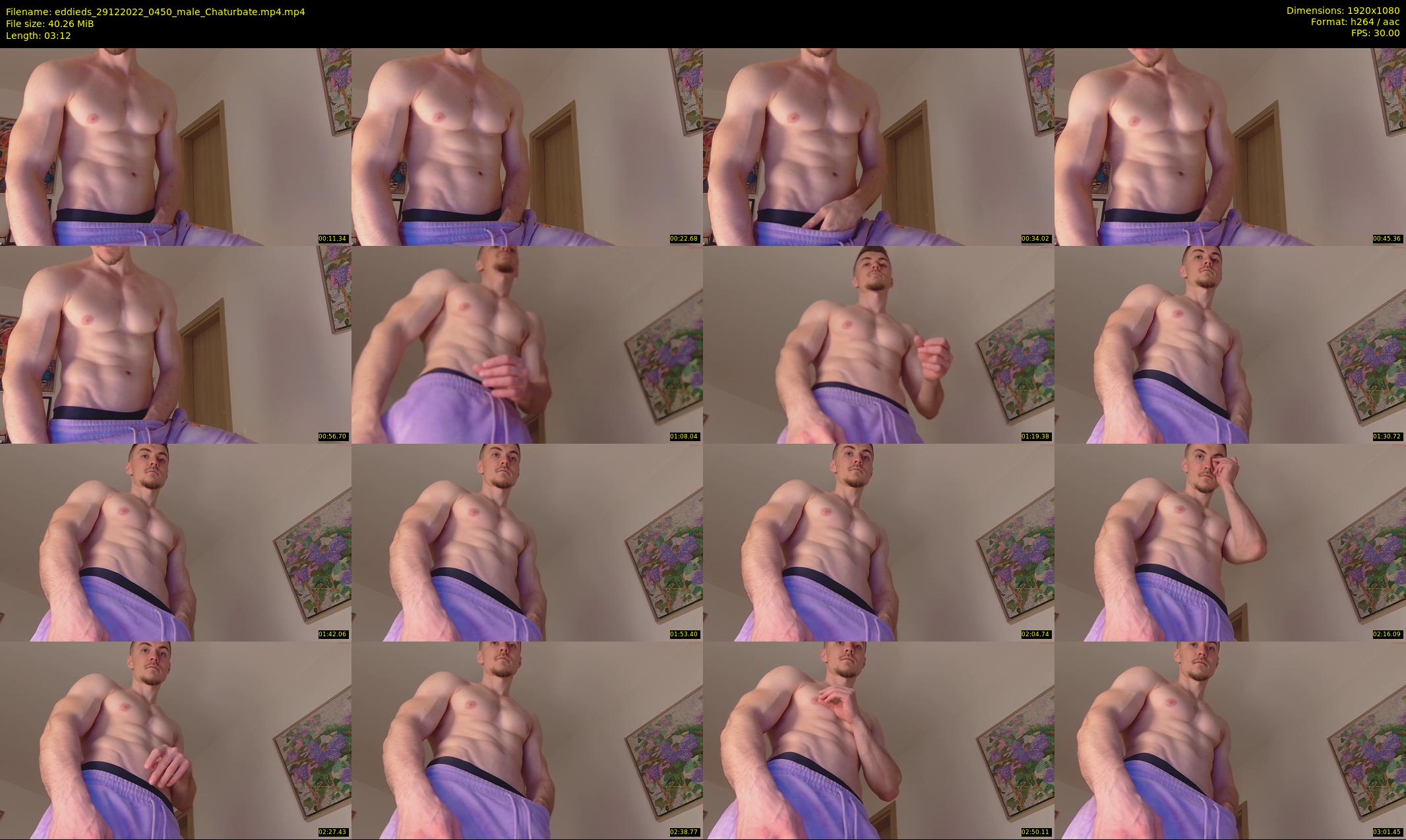 eddieds — 4 minute Chaturbate male cam show recording, 1080p, Dec 29, 2022