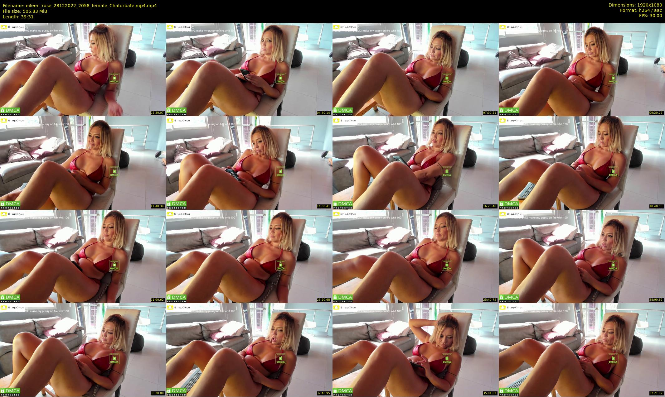eileen_rose — 40 minute Chaturbate female cam show recording, 1080p, Dec 28, 2022