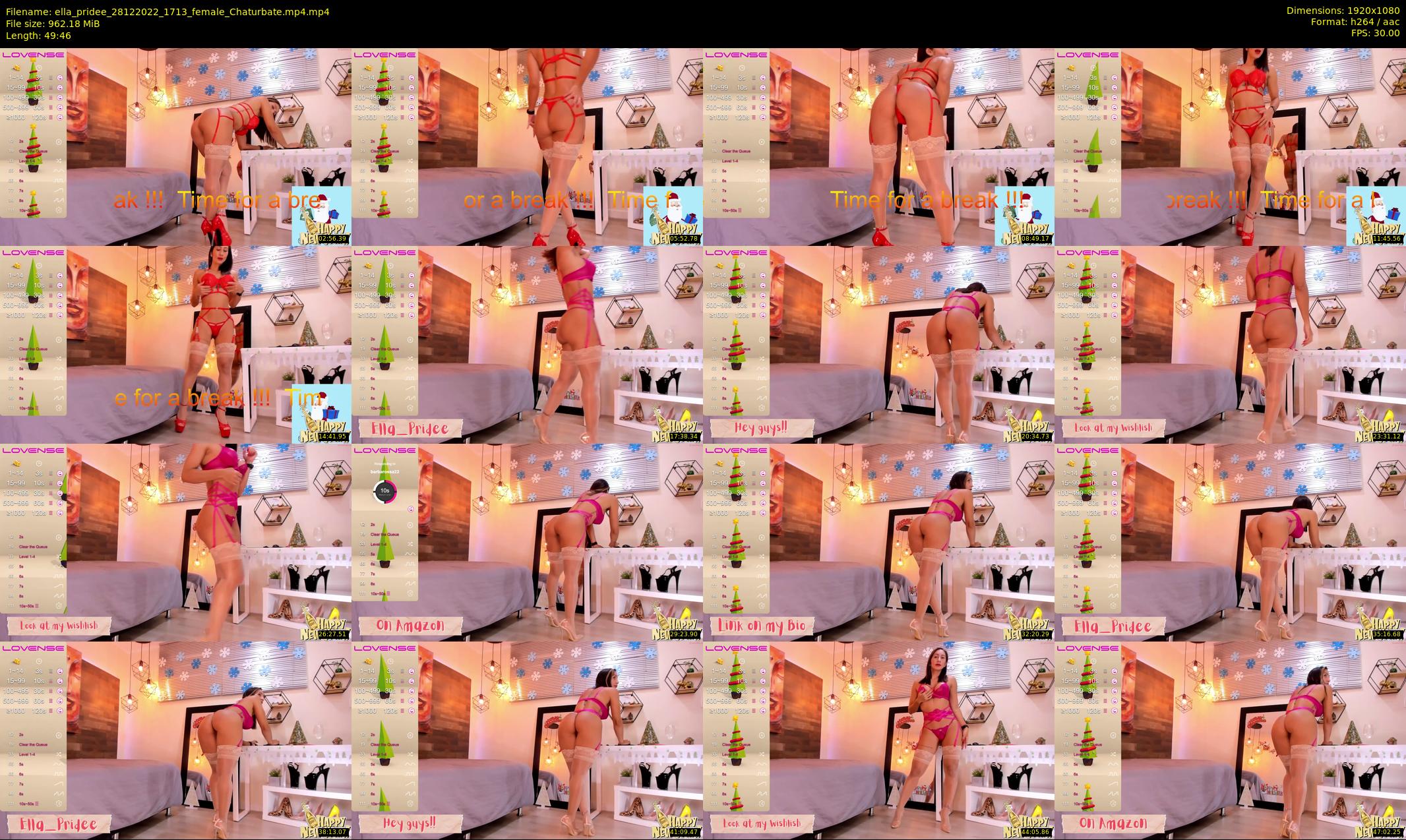 ella_pridee — 50 minute Chaturbate female cam show recording, 1080p, Dec 28, 2022