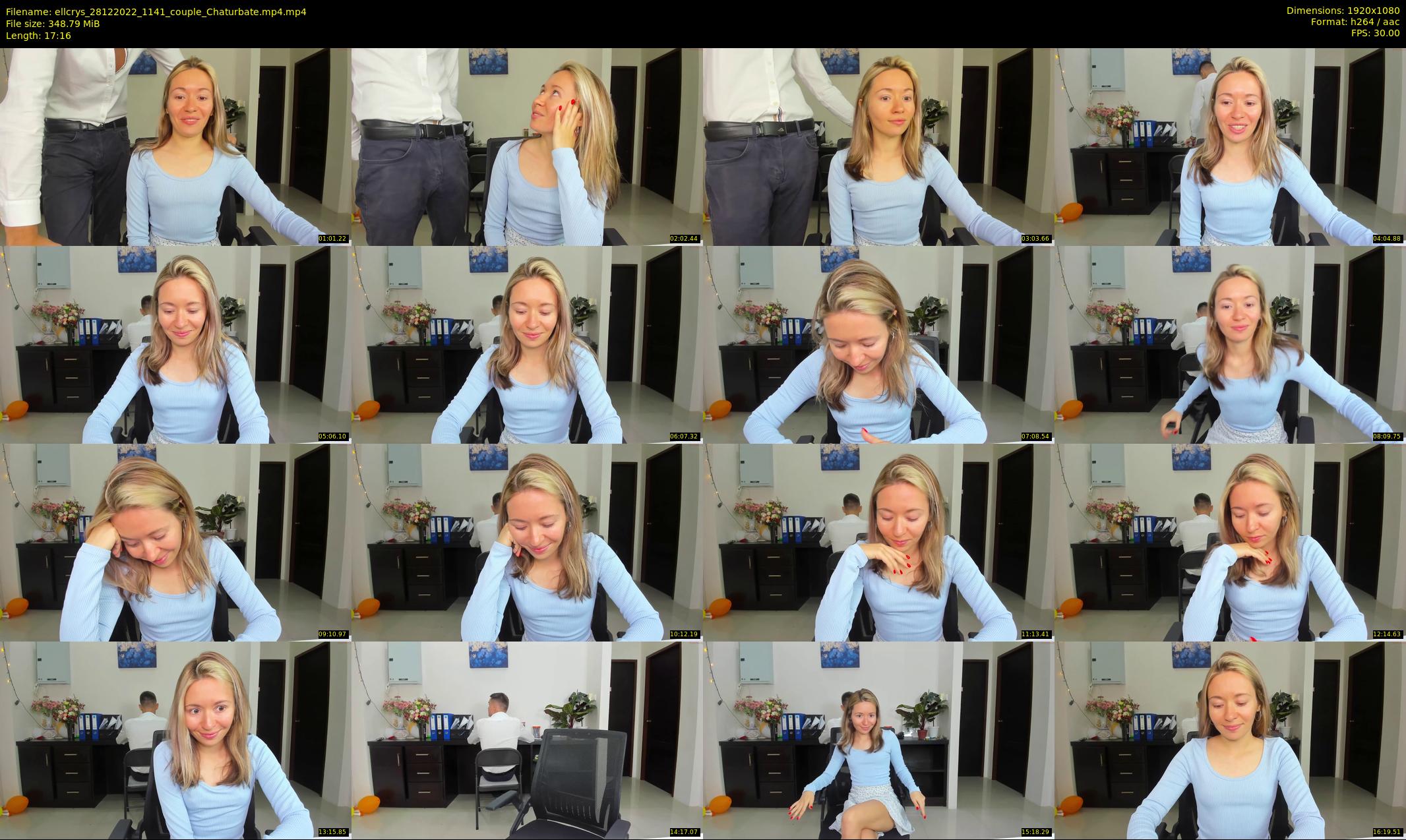 ellcrys — 18 minute Chaturbate couple cam show recording, 1080p, Dec 28, 2022