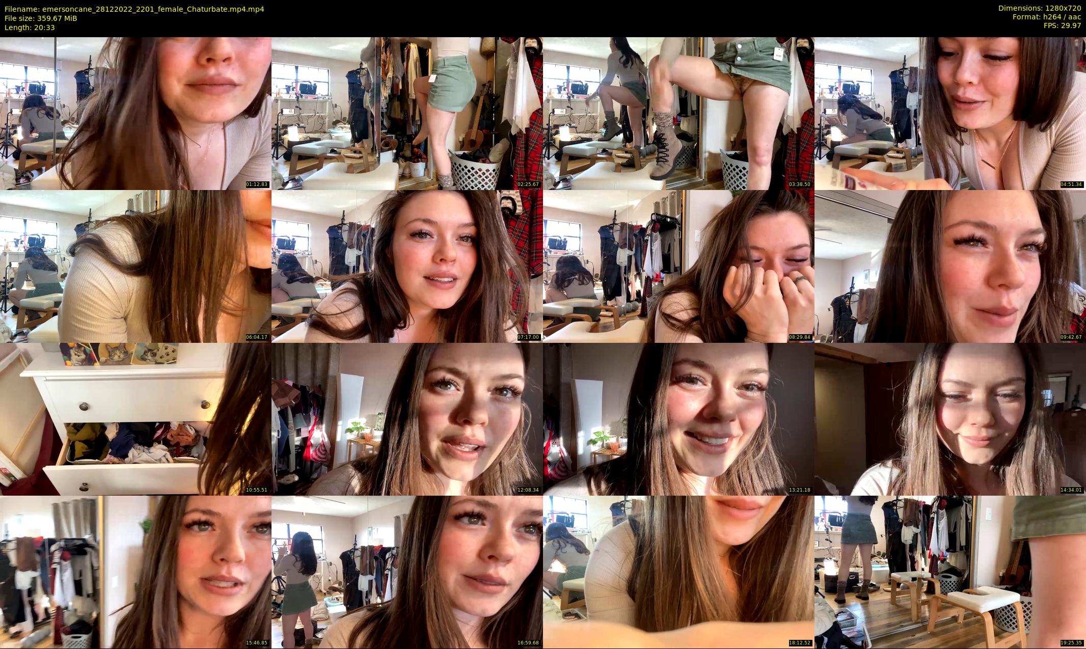 emersoncane — 21 minute Chaturbate female cam show recording, 720p, Dec 28, 2022