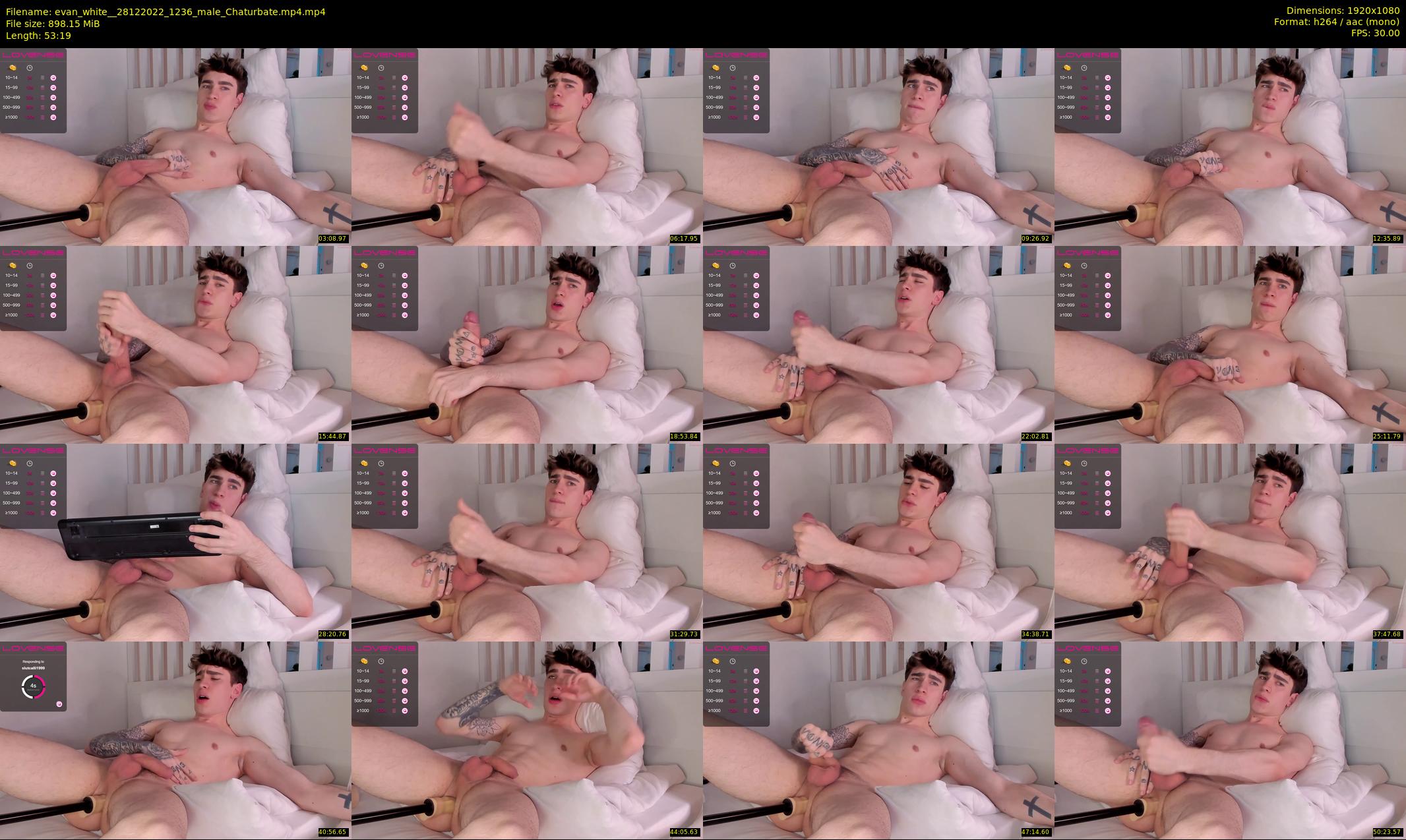 evan_white_ — 54 minute Chaturbate male cam show recording, 1080p, Dec 28, 2022