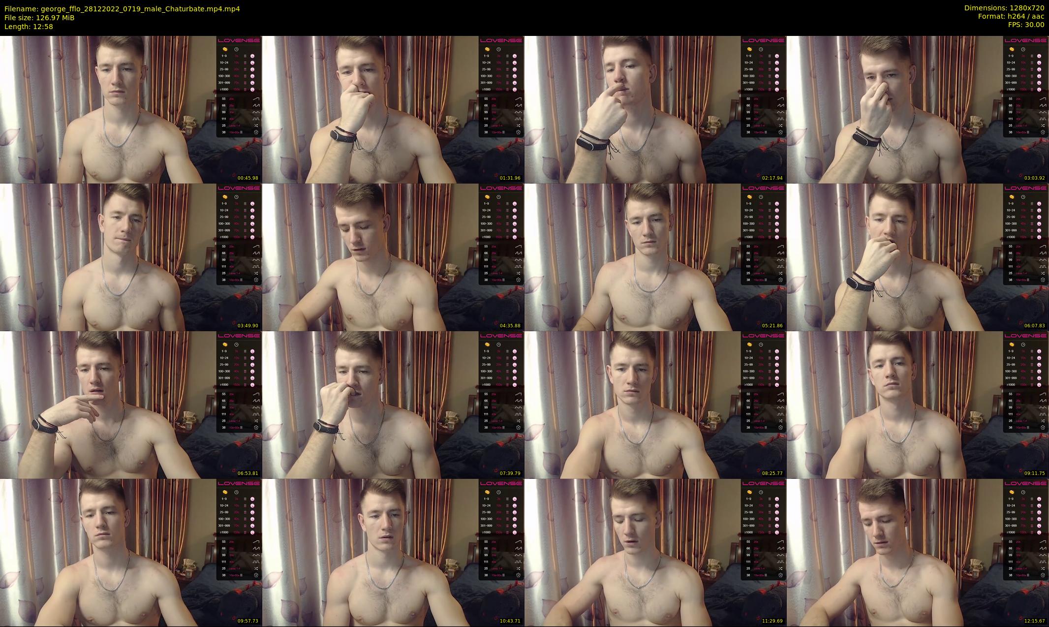 george_fflo — 13 minute Chaturbate male cam show recording, 720p, Dec 28, 2022