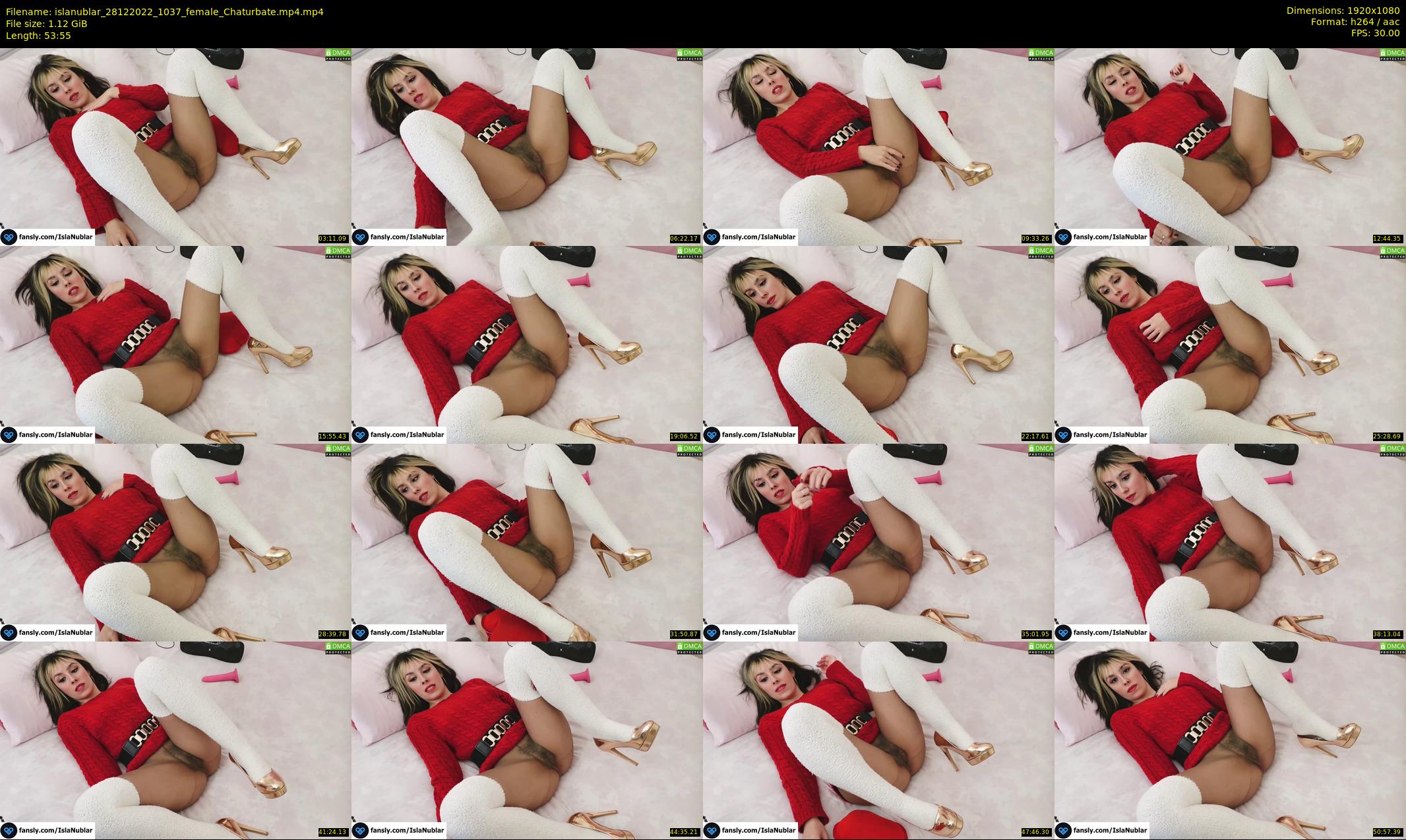 islanublar — 54 minute Chaturbate female cam show recording, 1080p, Dec 28, 2022