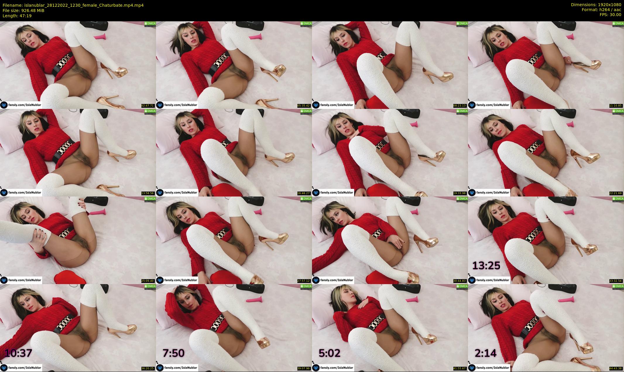 islanublar — 48 minute Chaturbate female cam show recording, 1080p, Dec 28, 2022