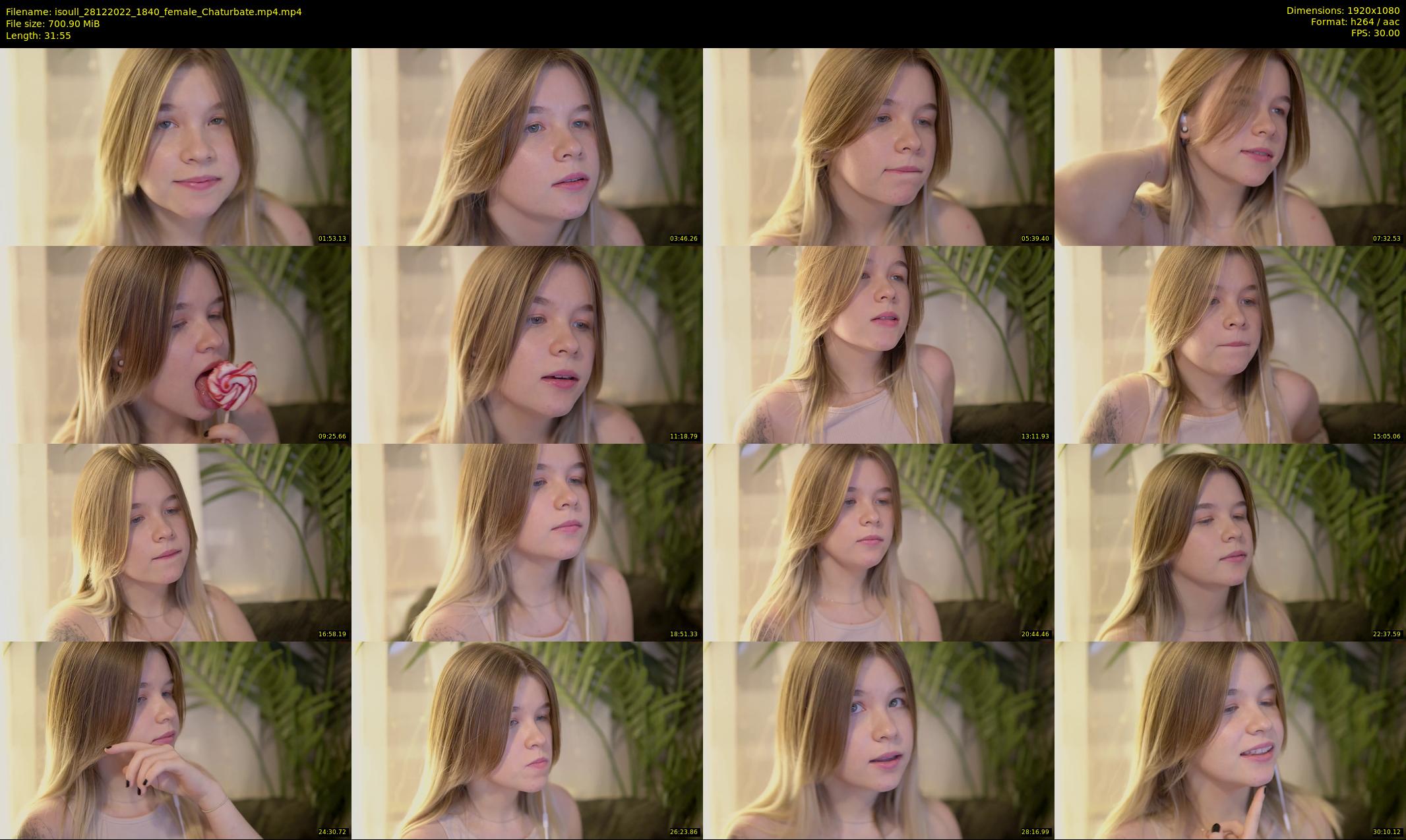 isoull — 32 minute Chaturbate female cam show recording, 1080p, Dec 28, 2022
