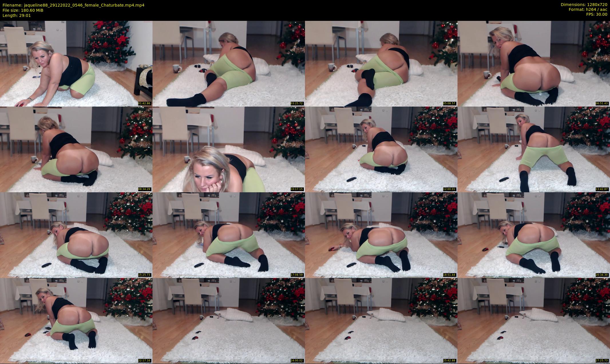 jaqueline88 — 30 minute Chaturbate female cam show recording, 720p, Dec 29, 2022