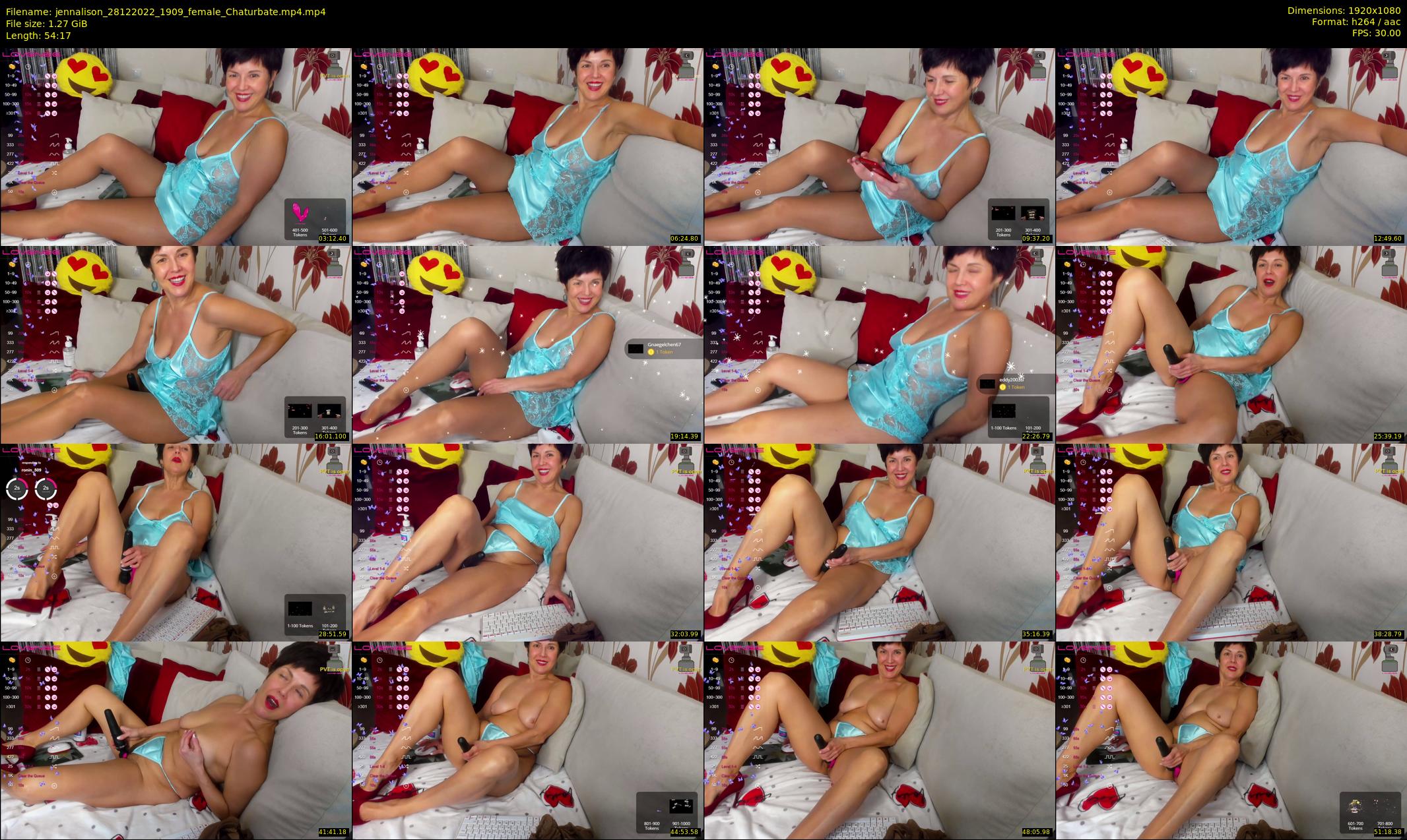 jennalison — 55 minute Chaturbate female cam show recording, 1080p, Dec 28, 2022