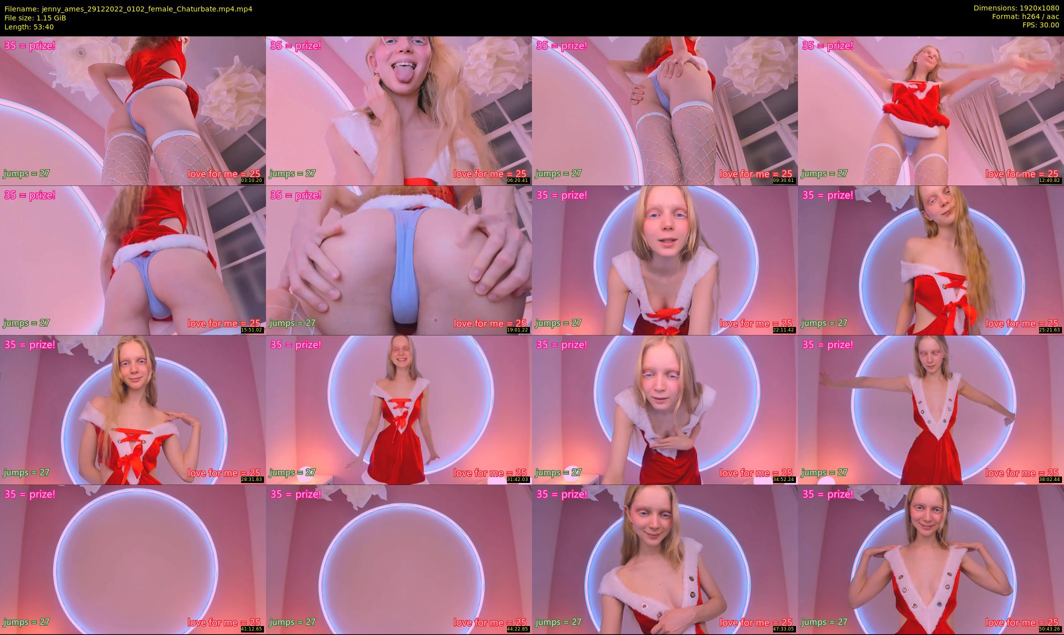 jenny_ames — 54 minute Chaturbate female cam show recording, 1080p, Dec 29, 2022