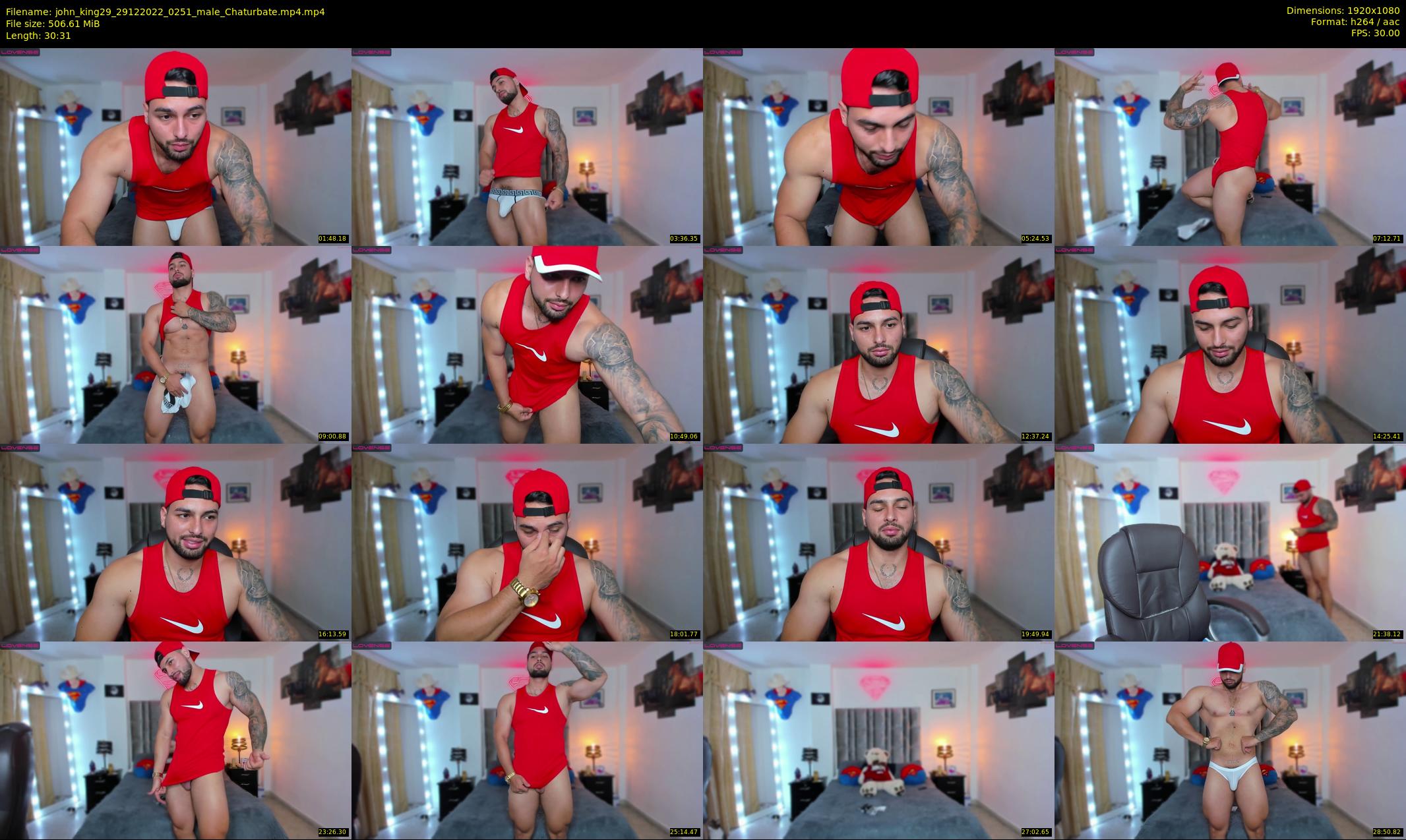 john_king29 — 31 minute Chaturbate male cam show recording, 1080p, Dec 29, 2022