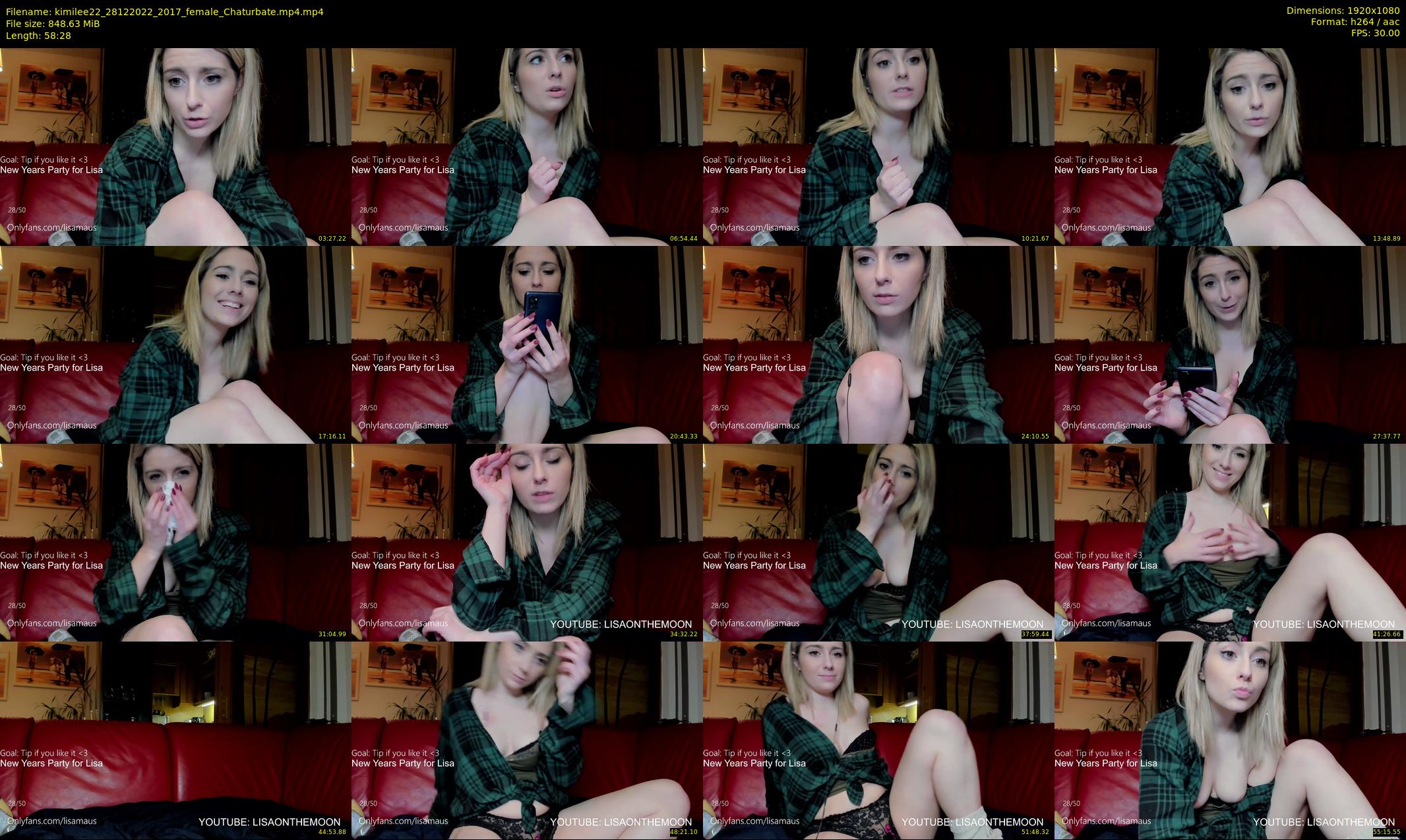 kimilee22 — 59 minute Chaturbate female cam show recording, 1080p, Dec 28, 2022