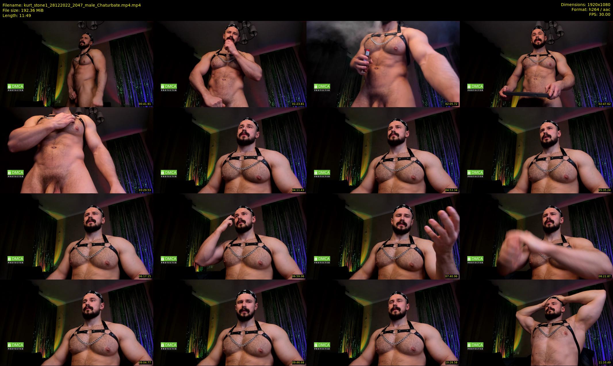 kurt_stone1 — 12 minute Chaturbate male cam show recording, 1080p, Dec 28, 2022