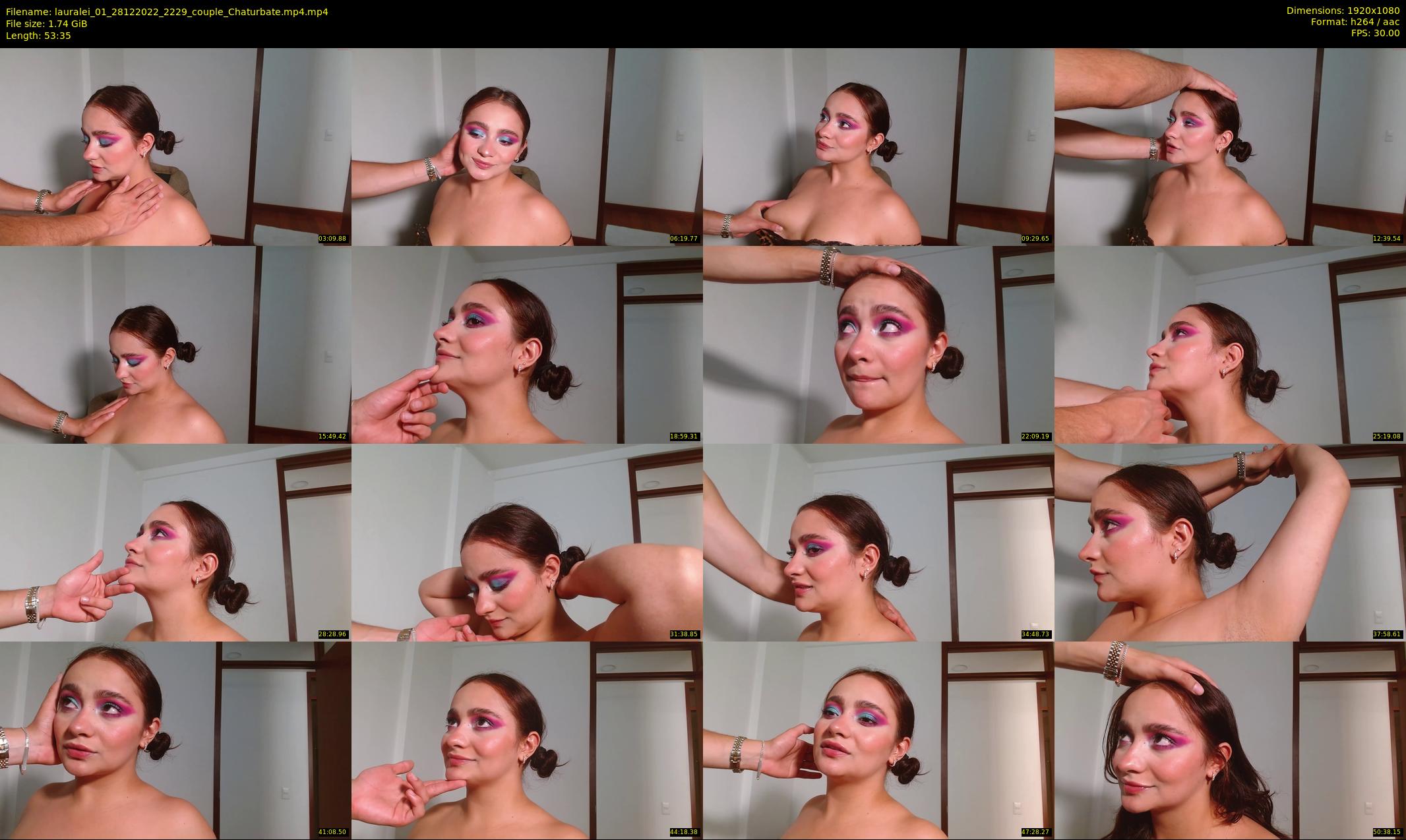 lauralei_01 — 54 minute Chaturbate couple cam show recording, 1080p, Dec 28, 2022