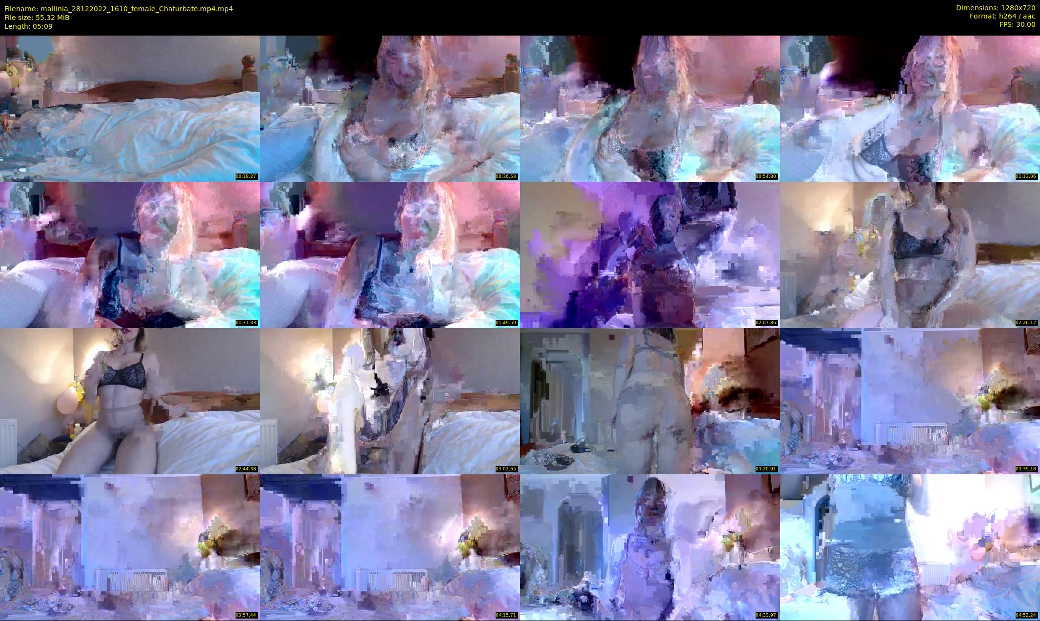 mallinia — 6 minute Chaturbate female cam show recording, 720p, Dec 28, 2022
